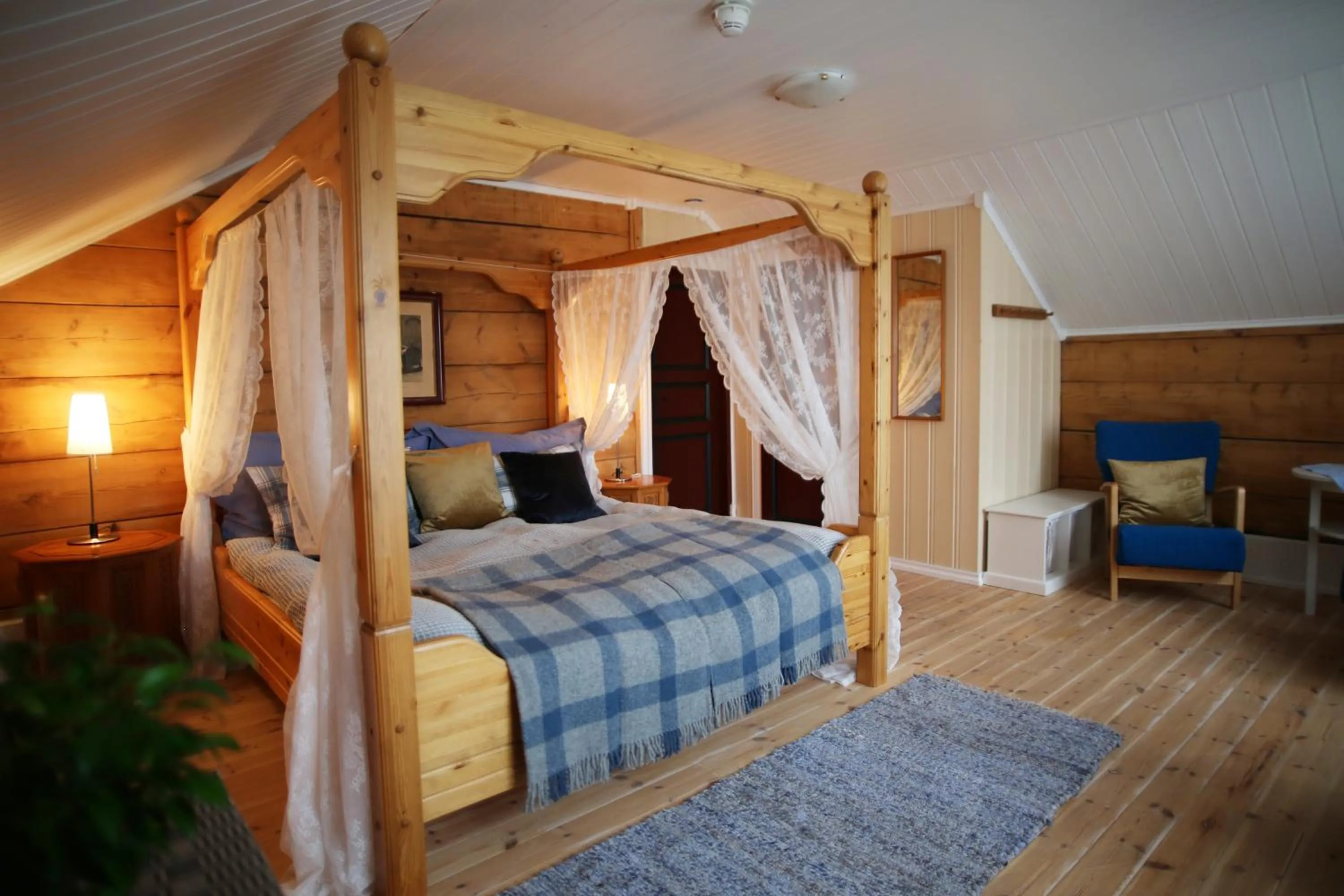 Bedroom, Bed in Helgaker Gård