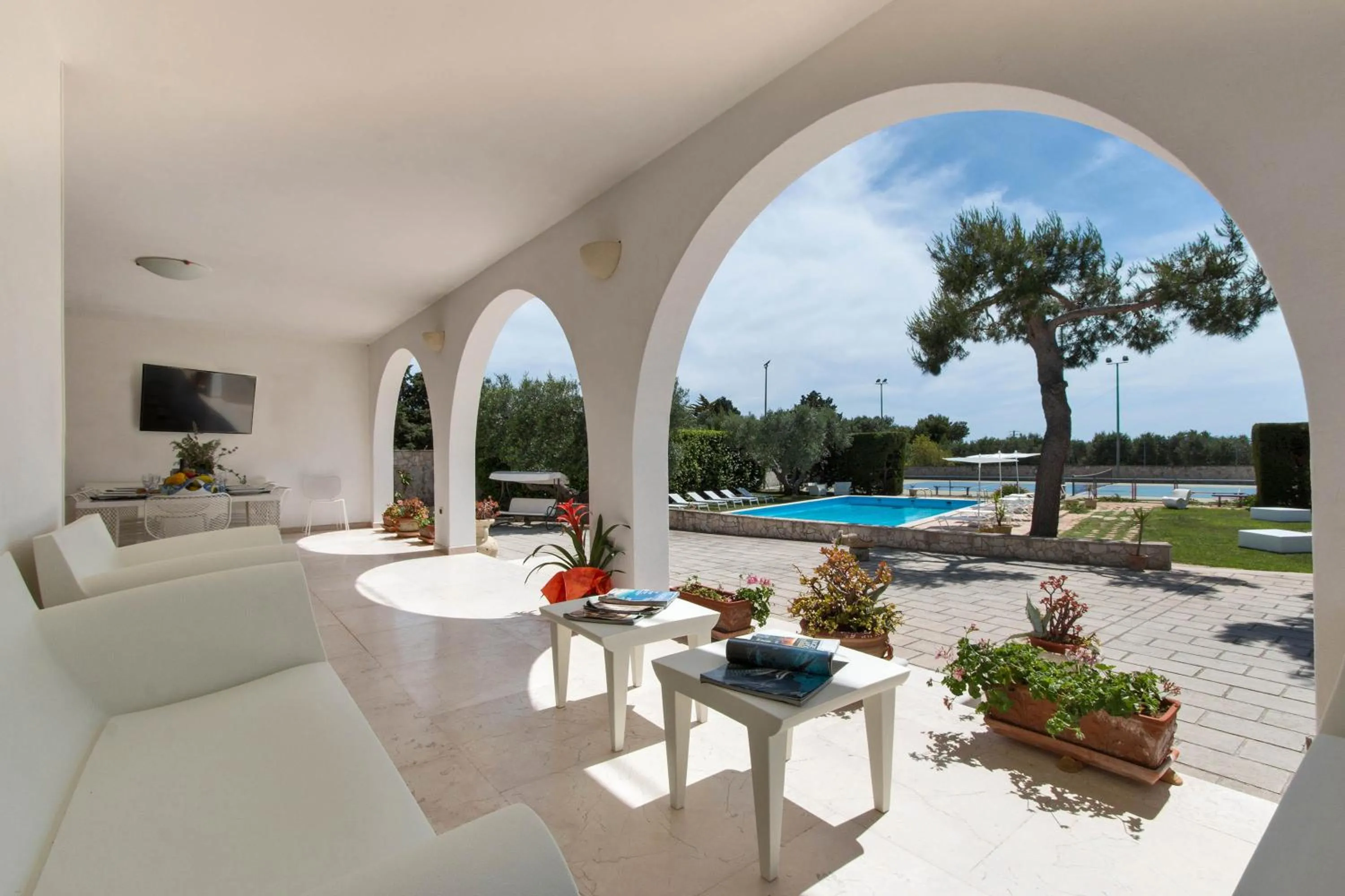 Balcony/Terrace in Villa Maria Clara by Perle di Puglia