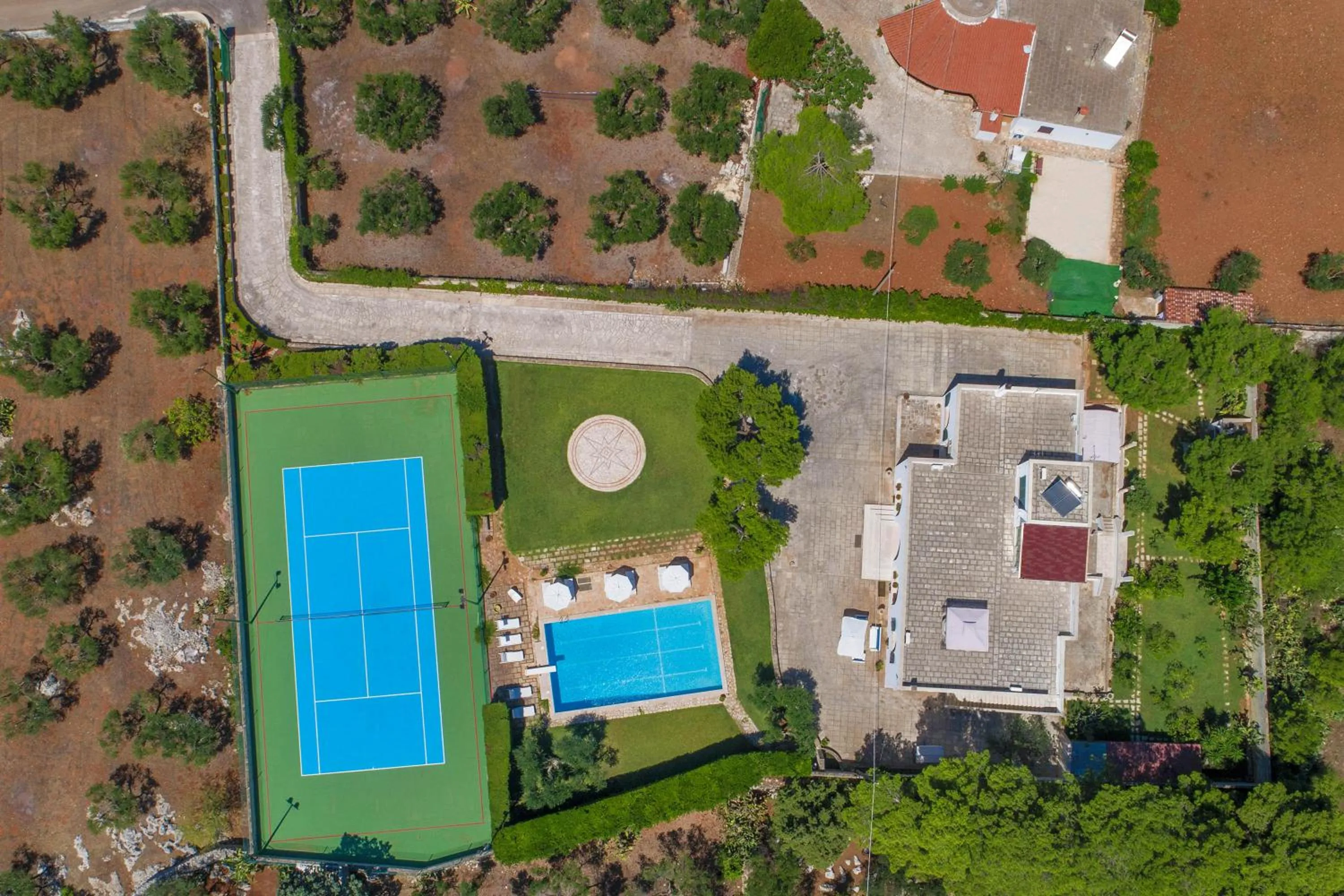 Bird's eye view in Villa Maria Clara by Perle di Puglia