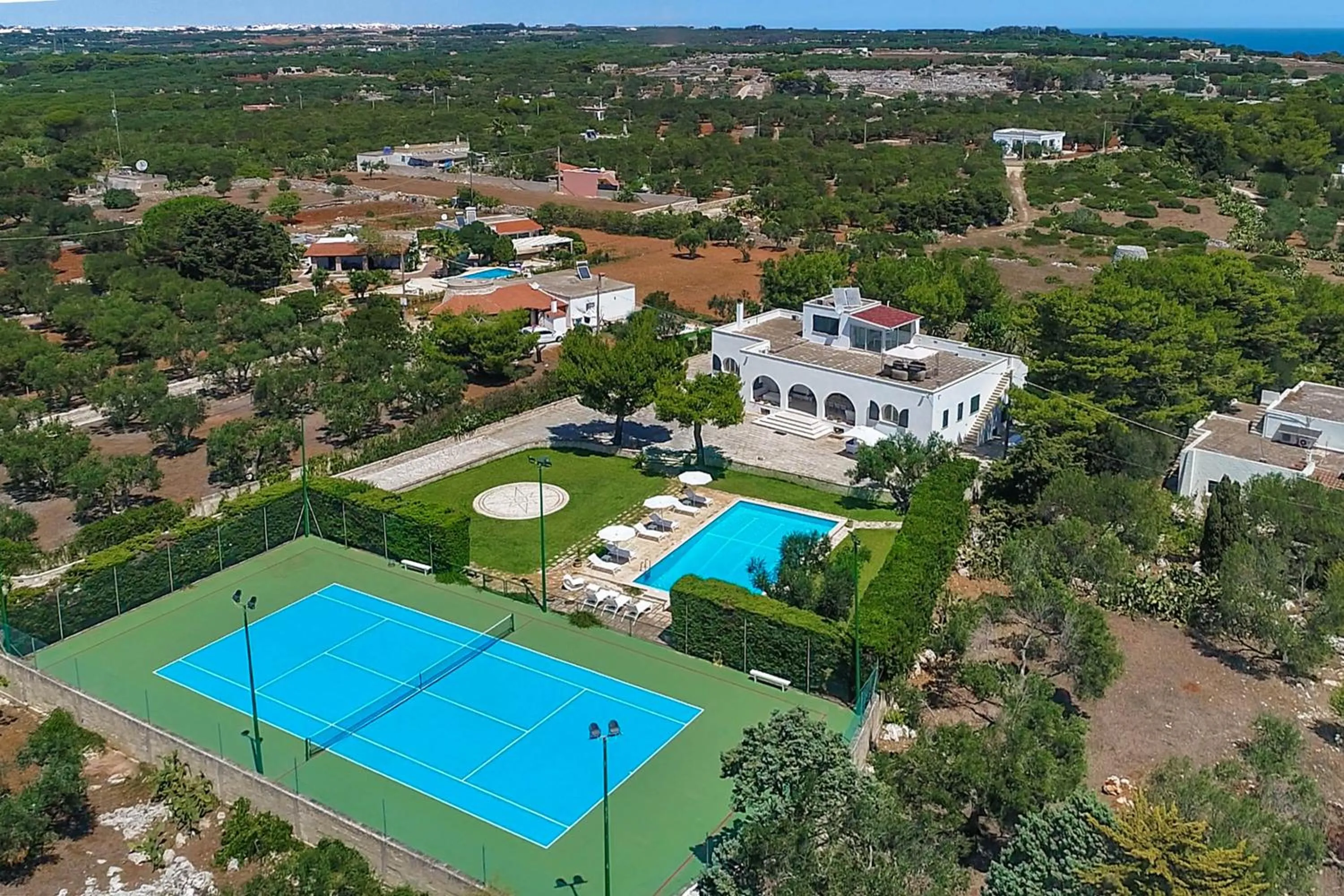 Bird's eye view in Villa Maria Clara by Perle di Puglia