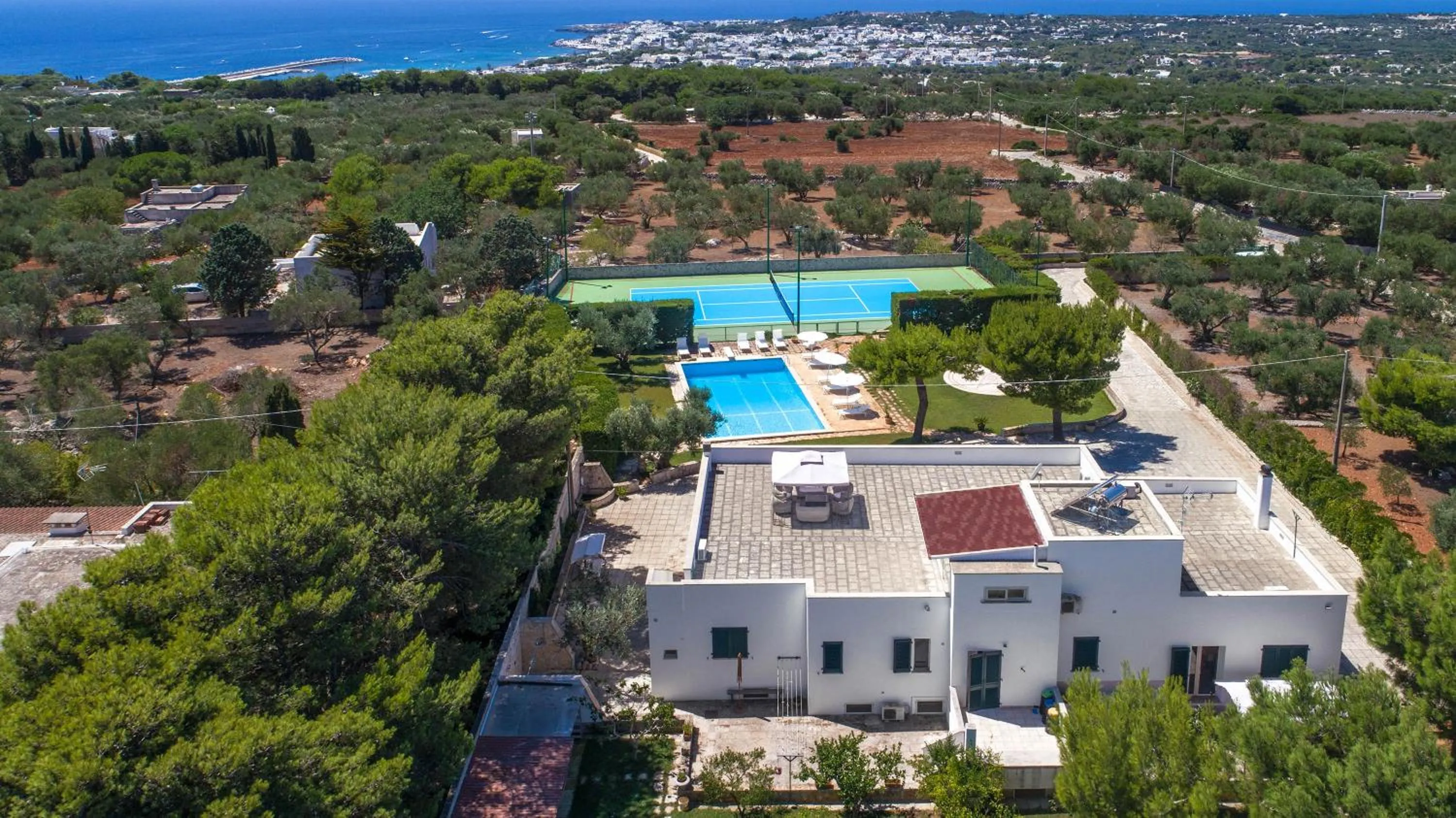 Floor plan in Villa Maria Clara by Perle di Puglia