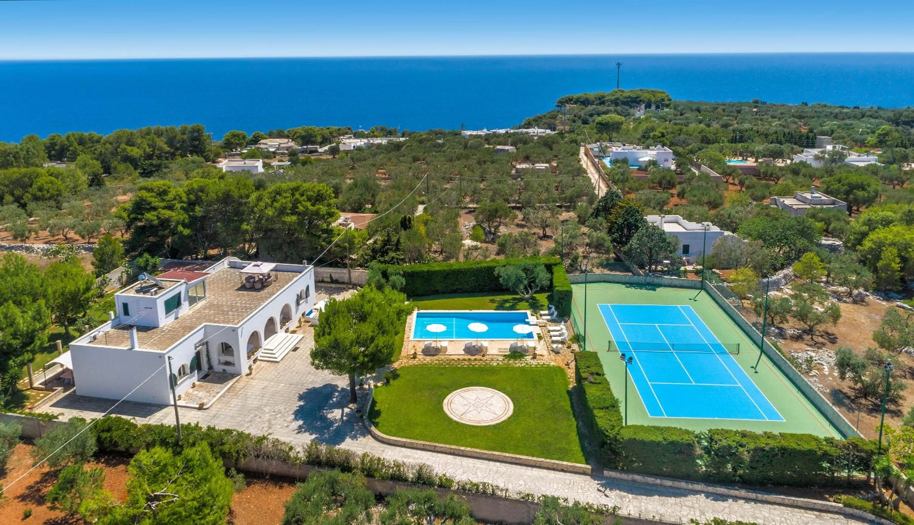 Bird's eye view in Villa Maria Clara by Perle di Puglia