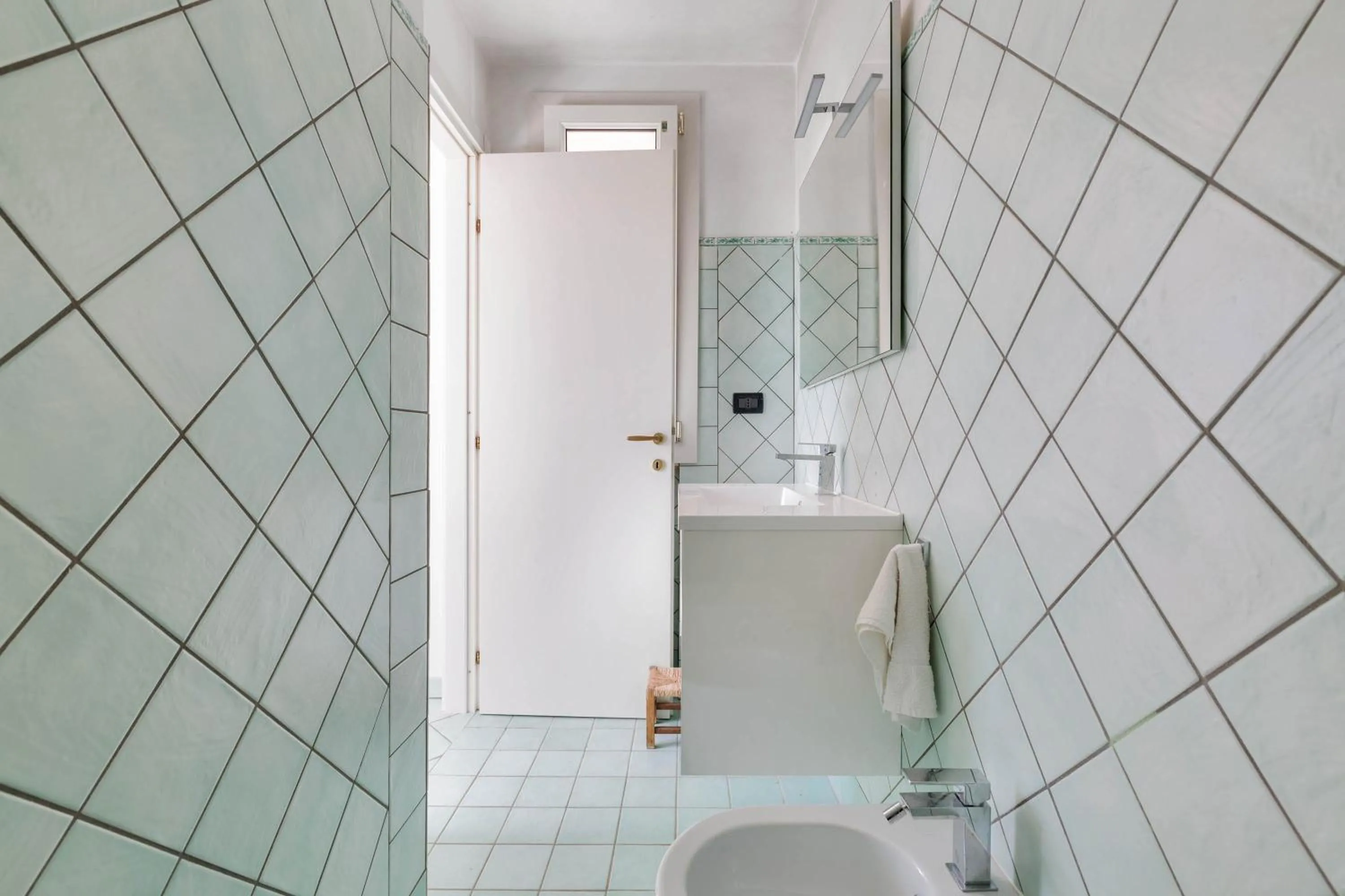 Bathroom in Villa Maria Clara by Perle di Puglia