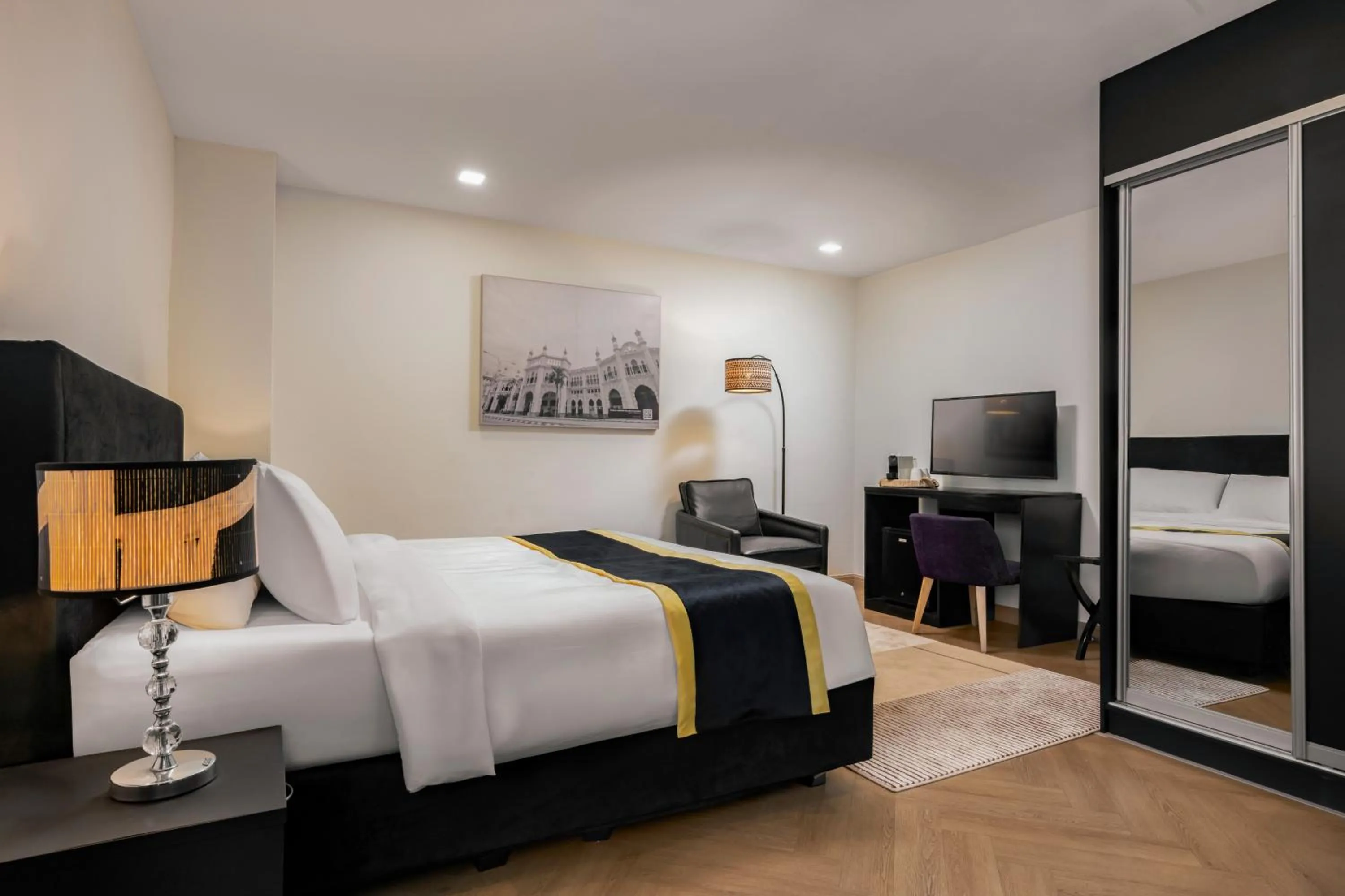 Bed in BRYQS Hotel KL Sentral