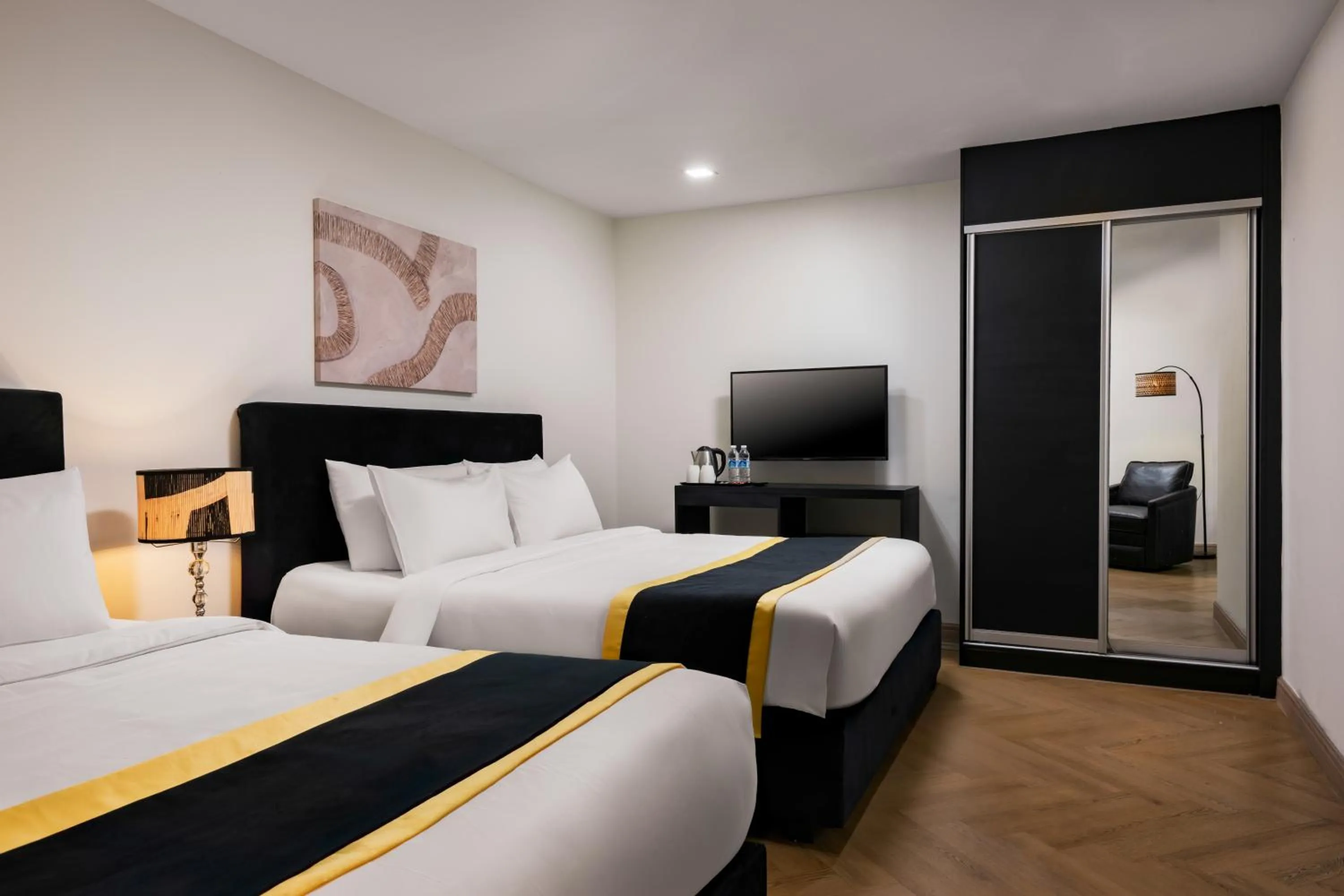 Bed in BRYQS Hotel KL Sentral