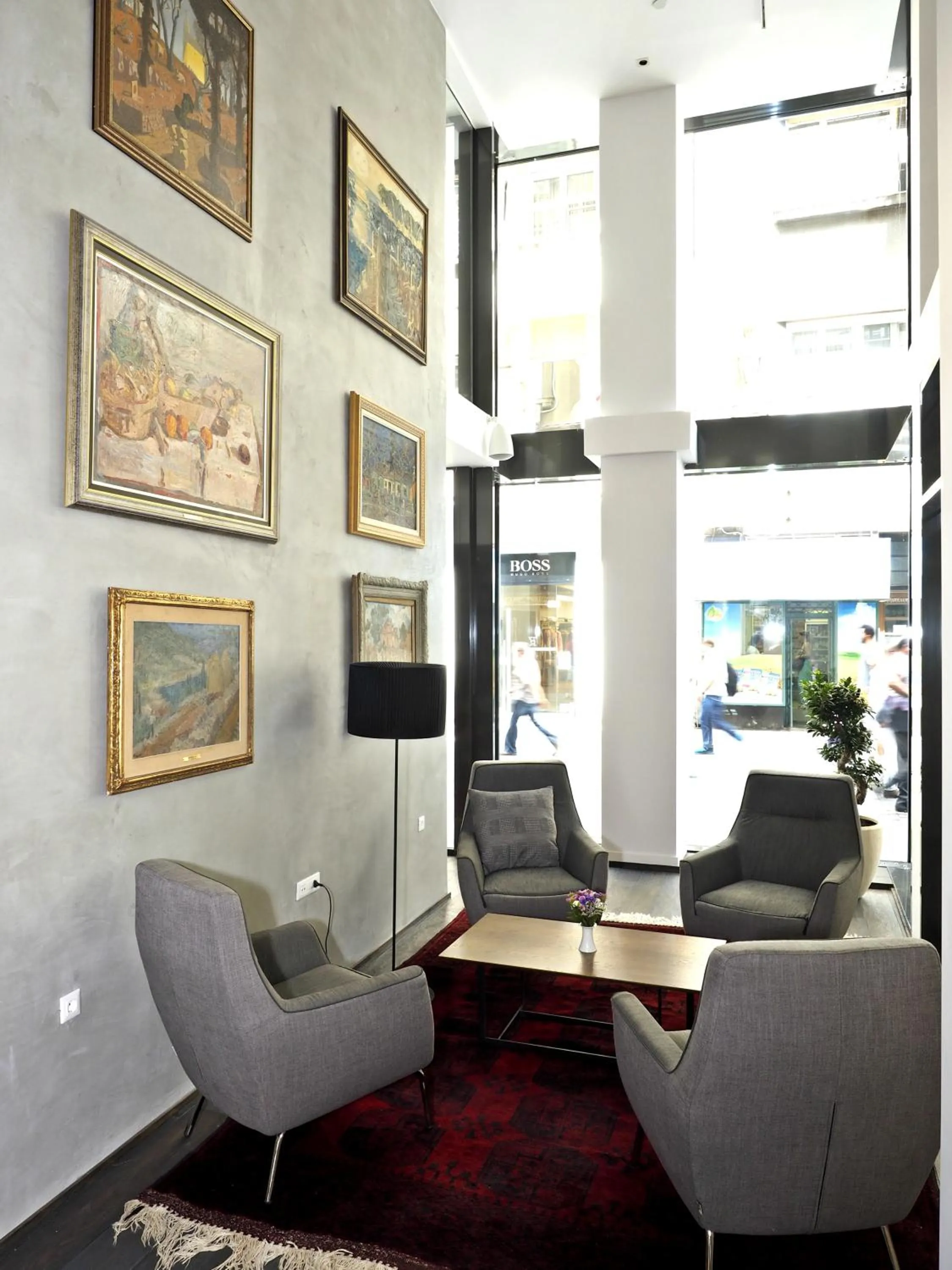 Lobby or reception in Envoy Hotel