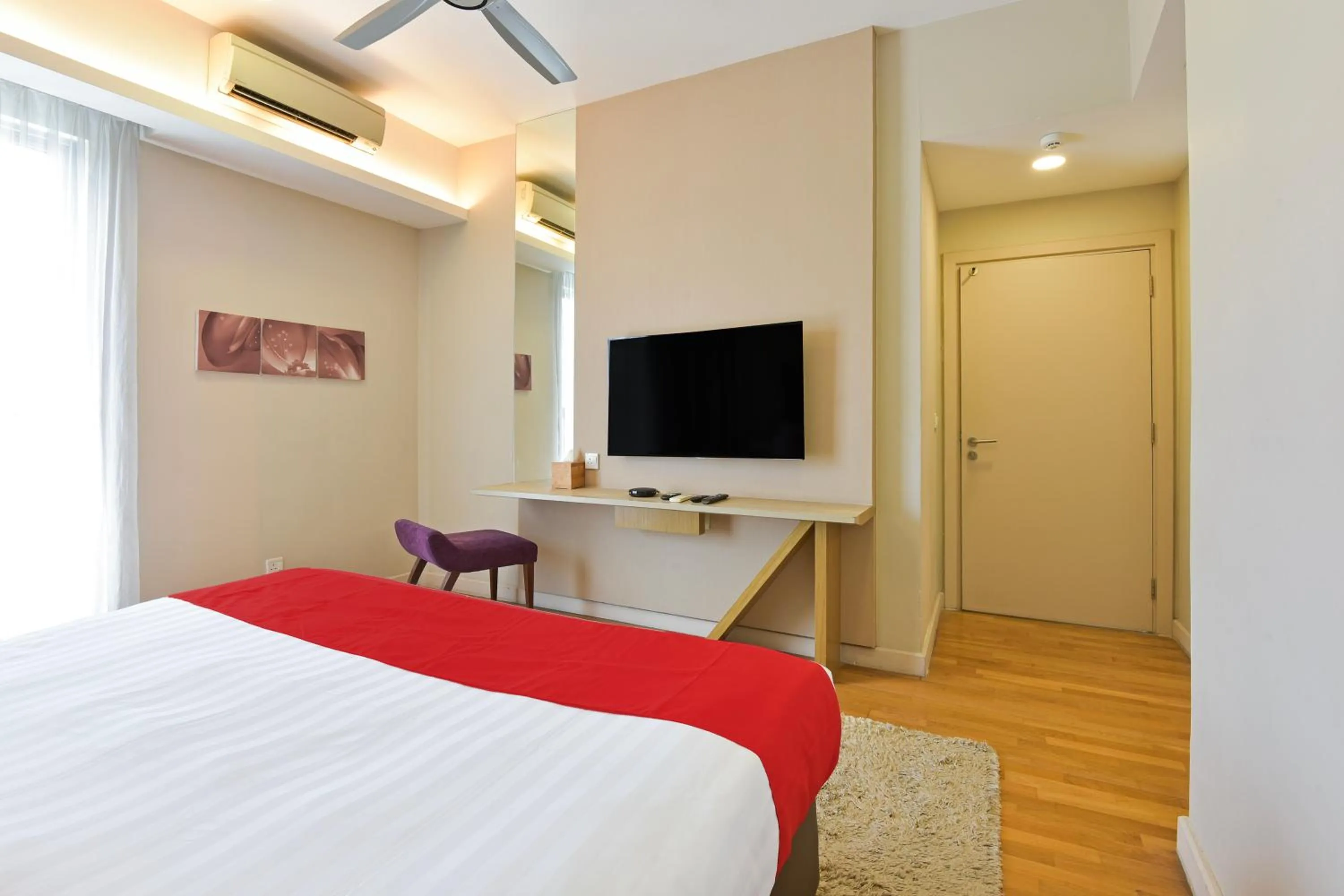 Bedroom, Bed in Sunday Hotel Near Petronas Twin Tower Formerly Suasana Suites