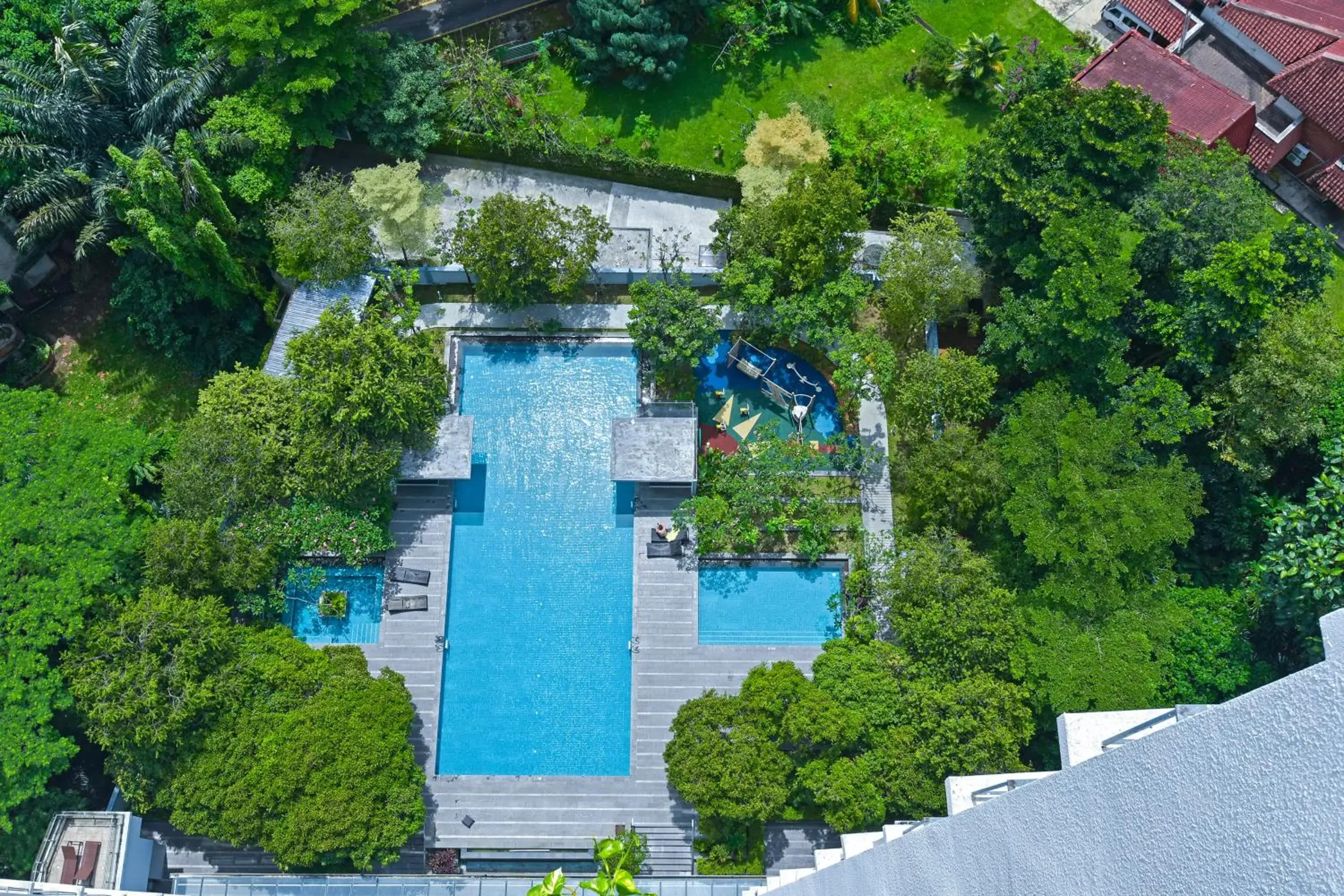 Pool view in Sunday Hotel Near Petronas Twin Tower Formerly Suasana Suites Pool view in Sunday Hotel Near Petronas Twin Tower Formerly Suasana Suites