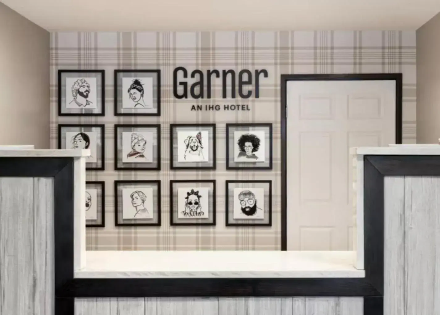 Lobby or reception in Garner Hotel Albuquerque Airport by IHG Lobby or reception in Garner Hotel Albuquerque Airport by IHG