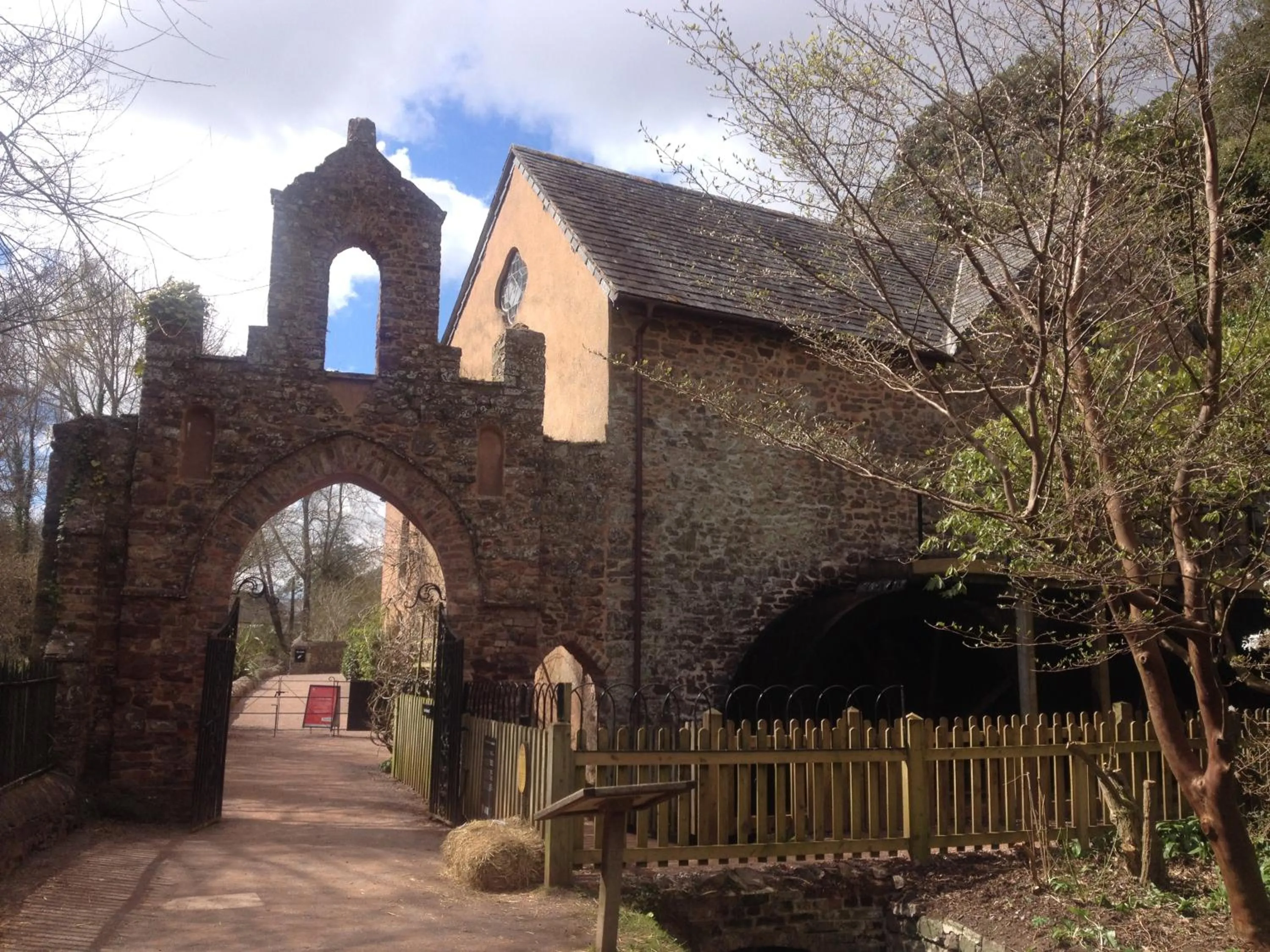 Property building in Dunster Mill House