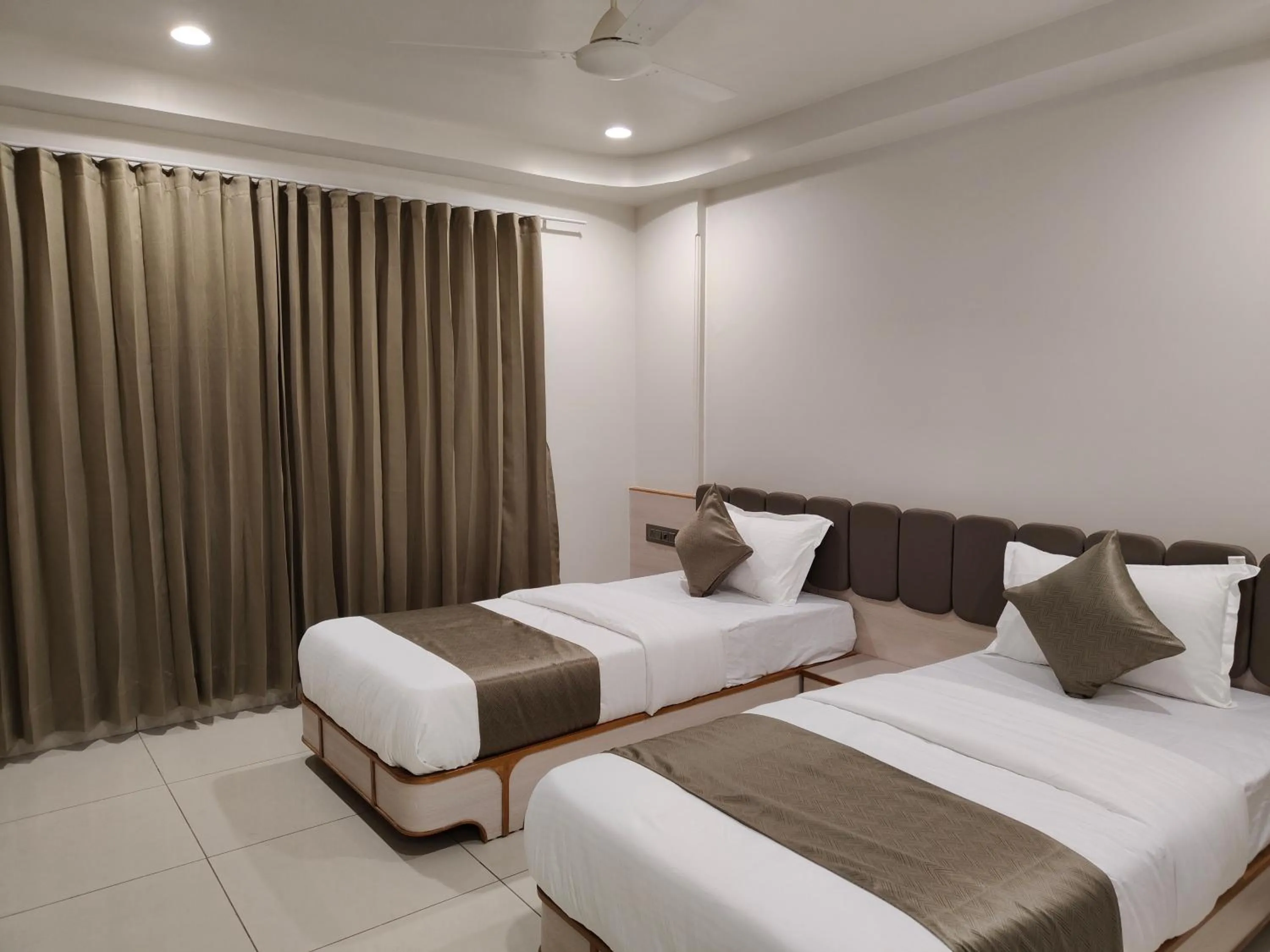 Bed in Hotel Kozar