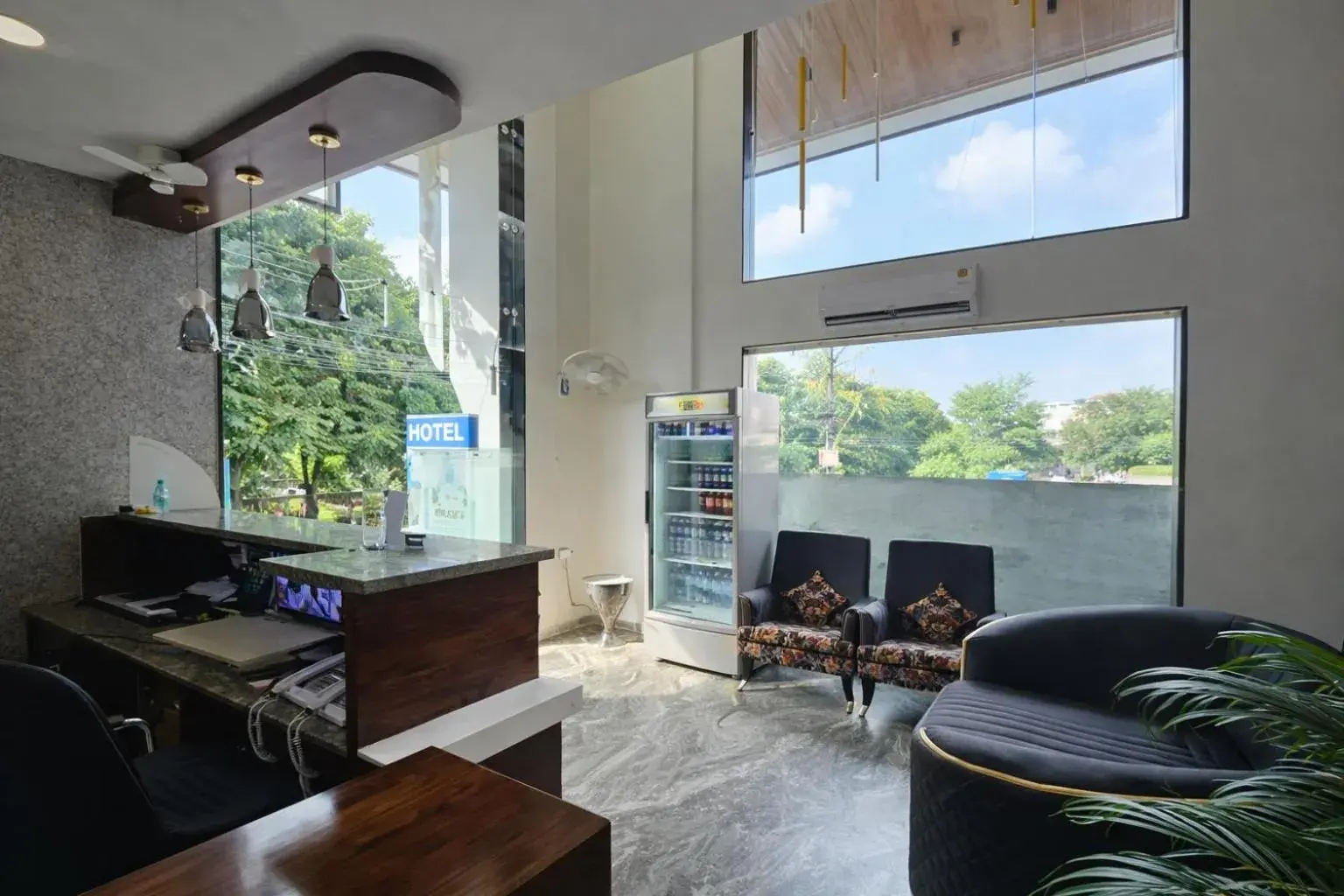 Lobby or reception in Hotel Carnival , Vijay Nagar Indore Lobby or reception in Hotel Carnival , Vijay Nagar Indore