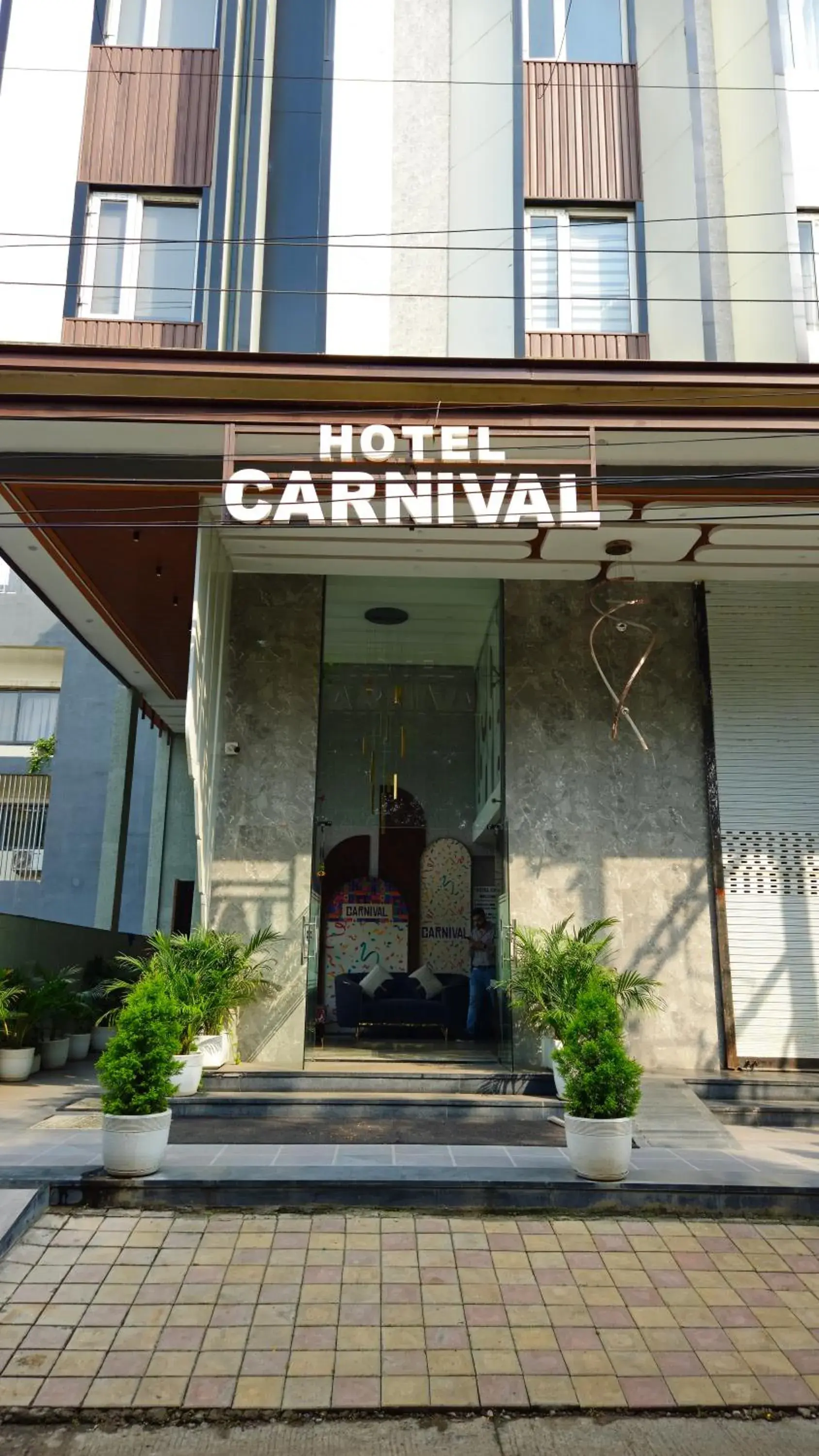 Facade/entrance in Hotel Carnival , Vijay Nagar Indore Facade/entrance in Hotel Carnival , Vijay Nagar Indore