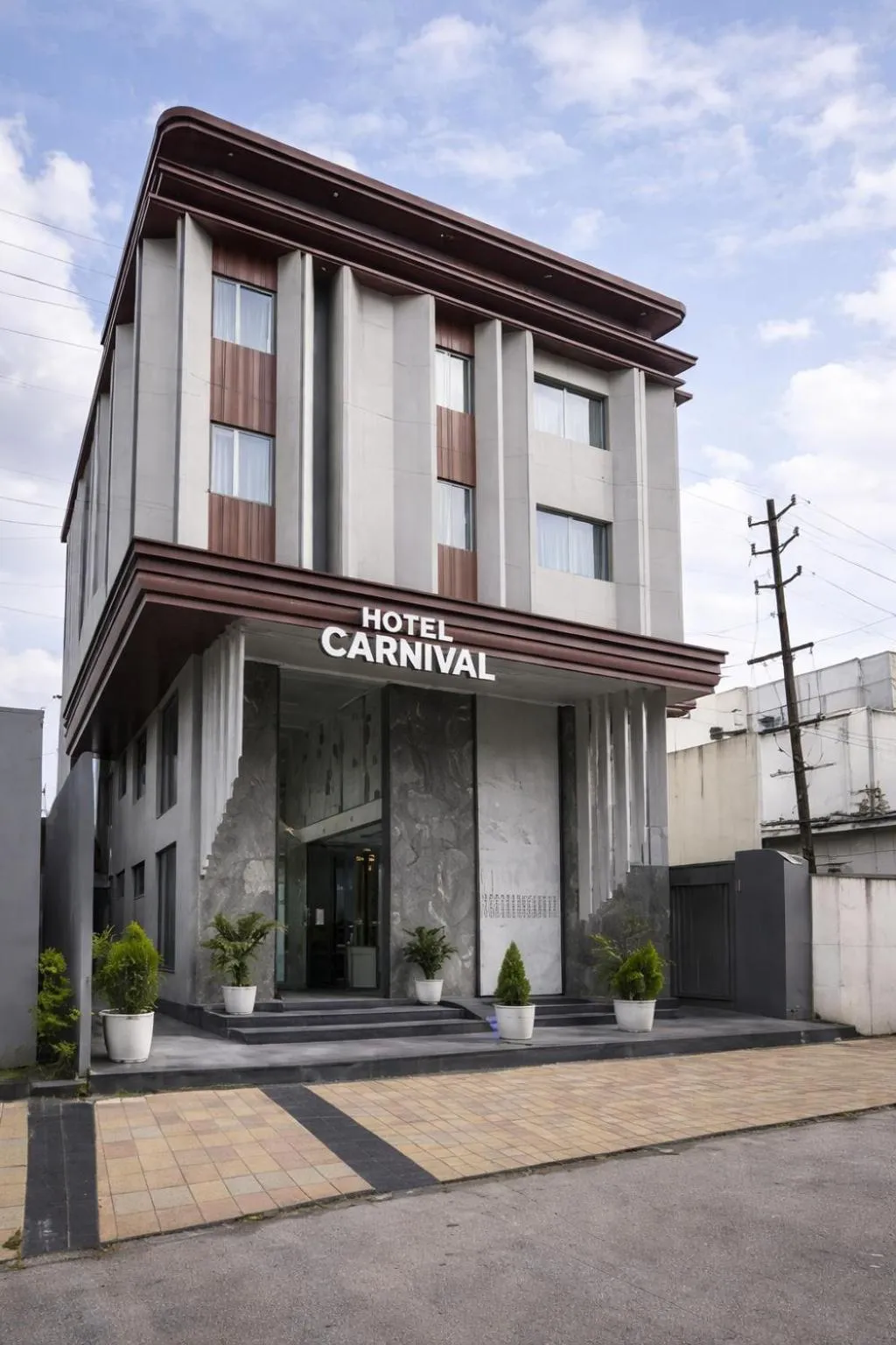 Facade/entrance in Hotel Carnival , Vijay Nagar Indore