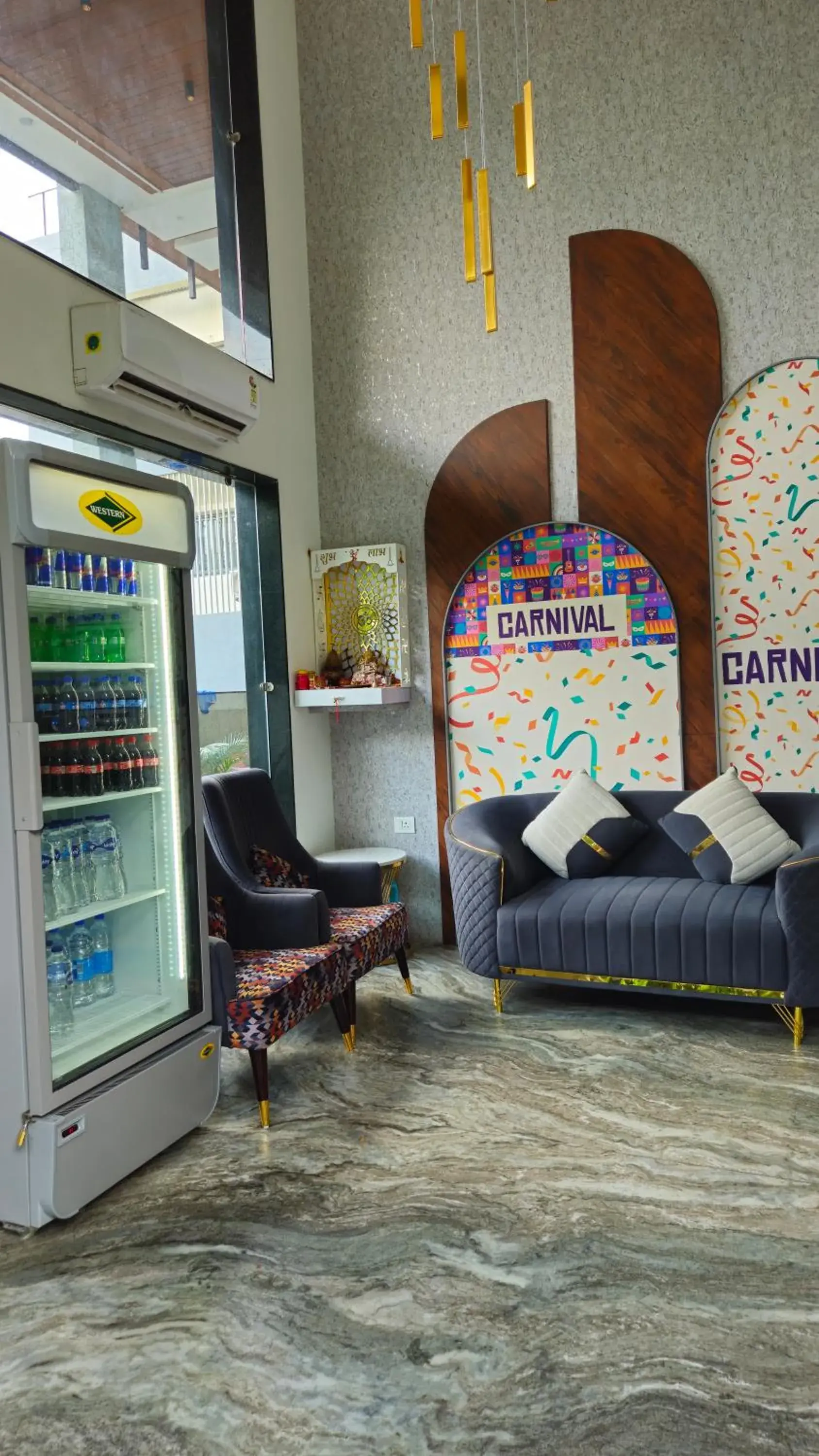 Lobby or reception in Hotel Carnival , Vijay Nagar Indore Lobby or reception in Hotel Carnival , Vijay Nagar Indore