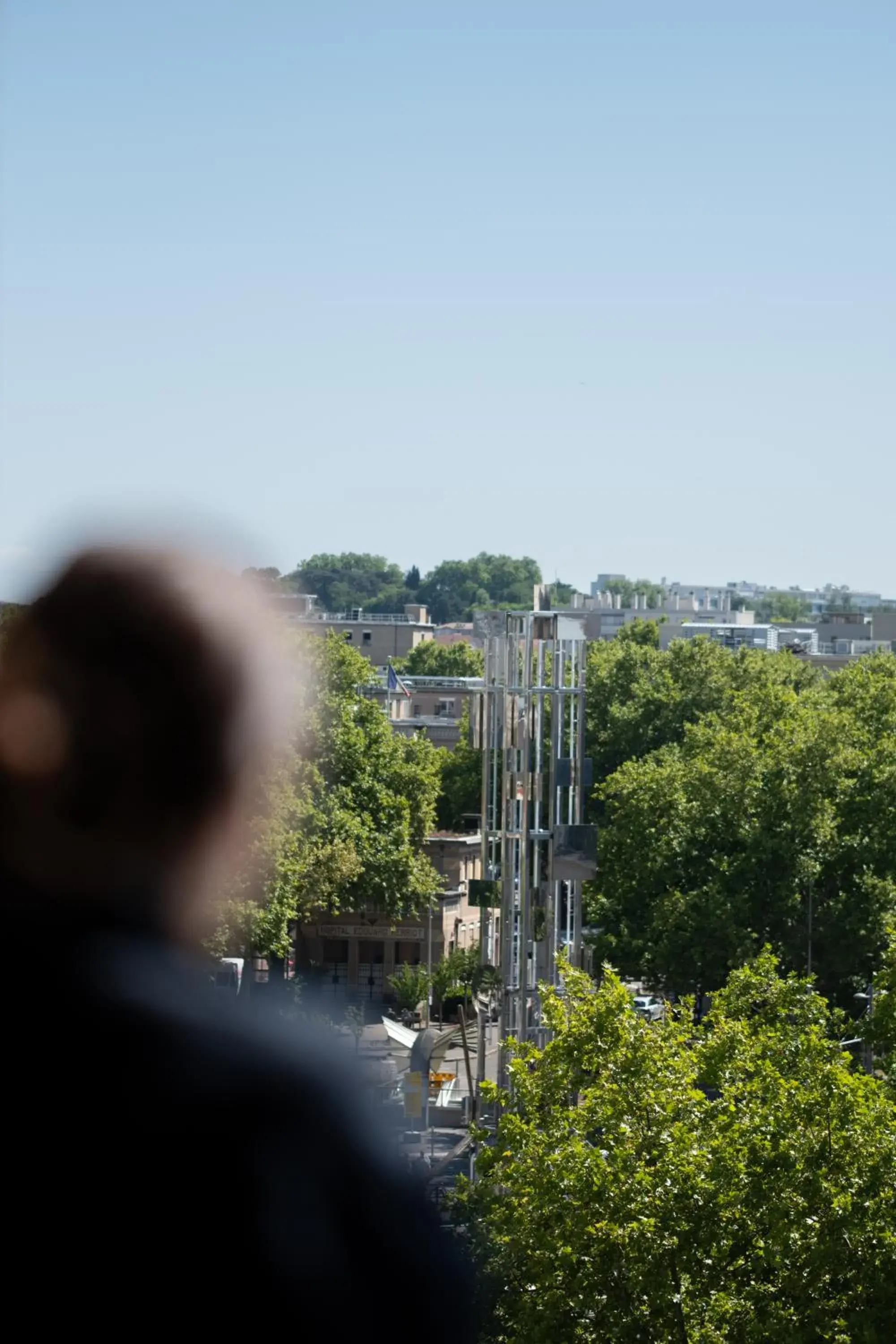 City view in Hotel Oceania Lyon City view in Hotel Oceania Lyon