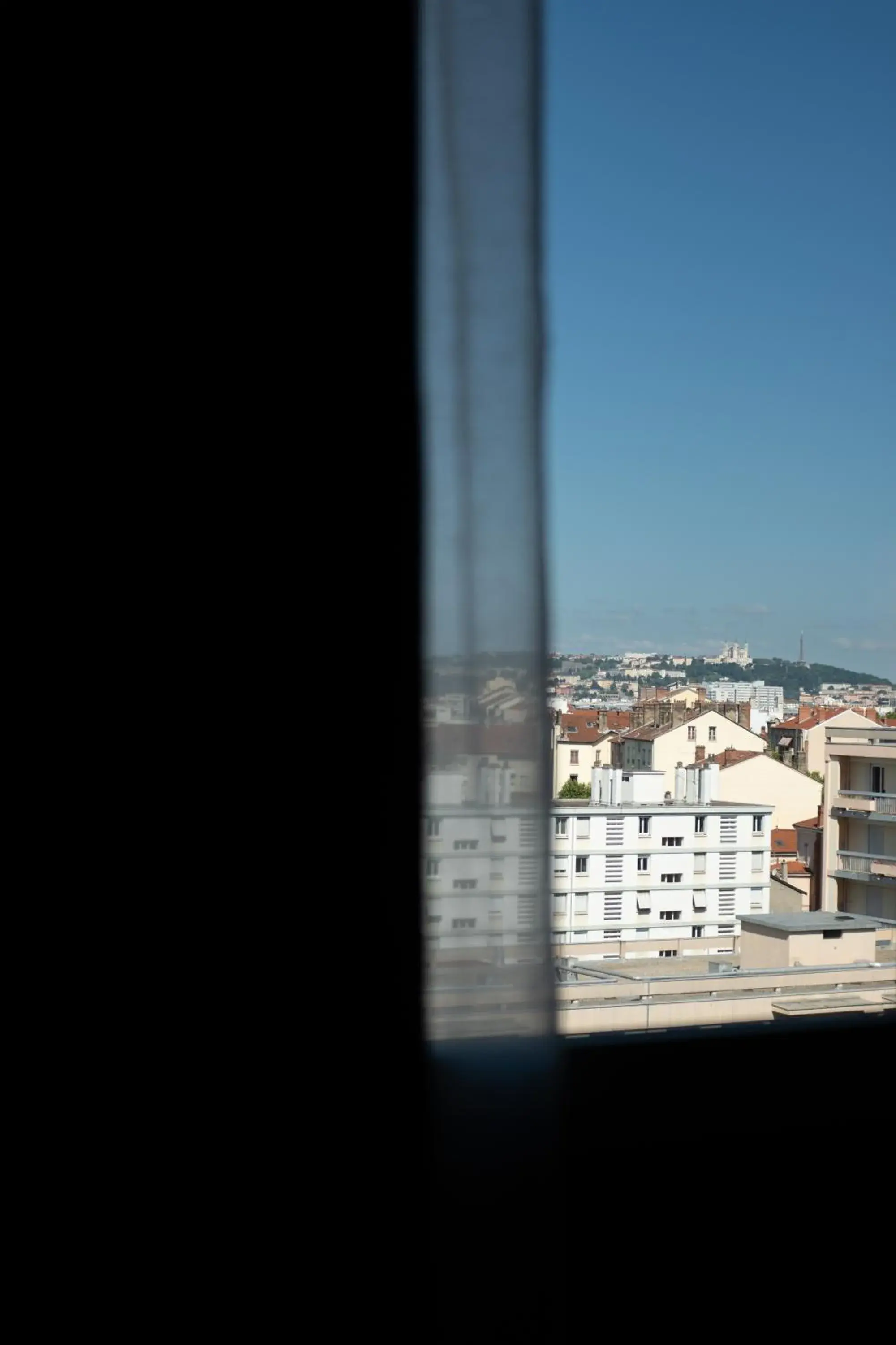 City view in Hotel Oceania Lyon City view in Hotel Oceania Lyon