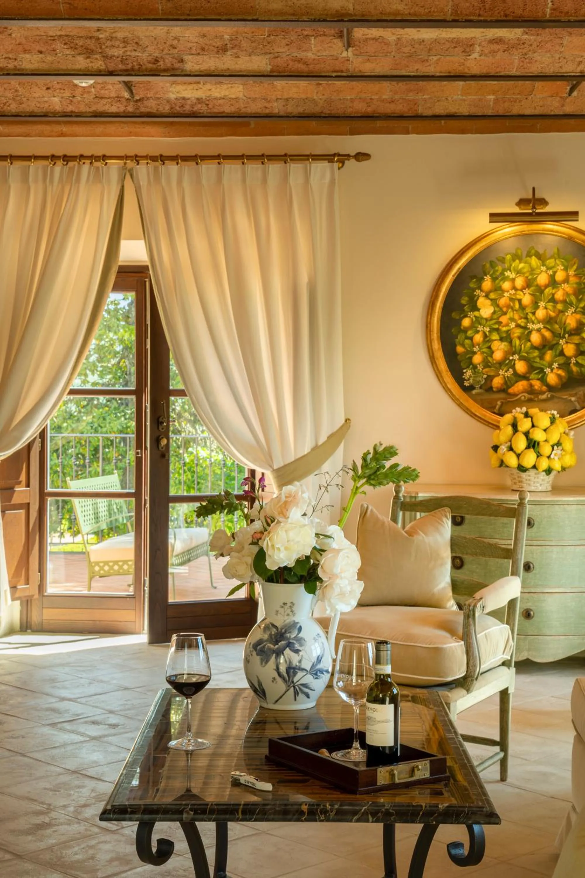 Balcony/Terrace in Wine Resort Dievole