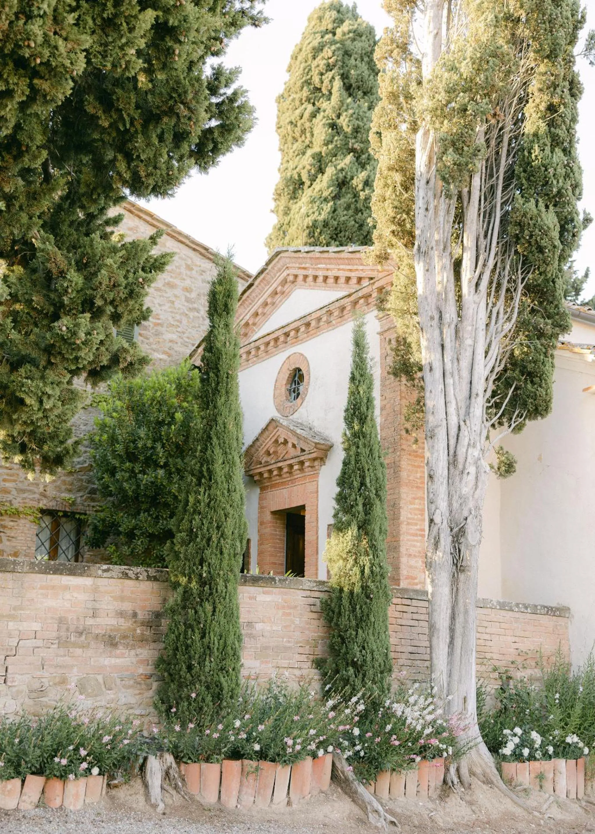 Decorative detail in Wine Resort Dievole