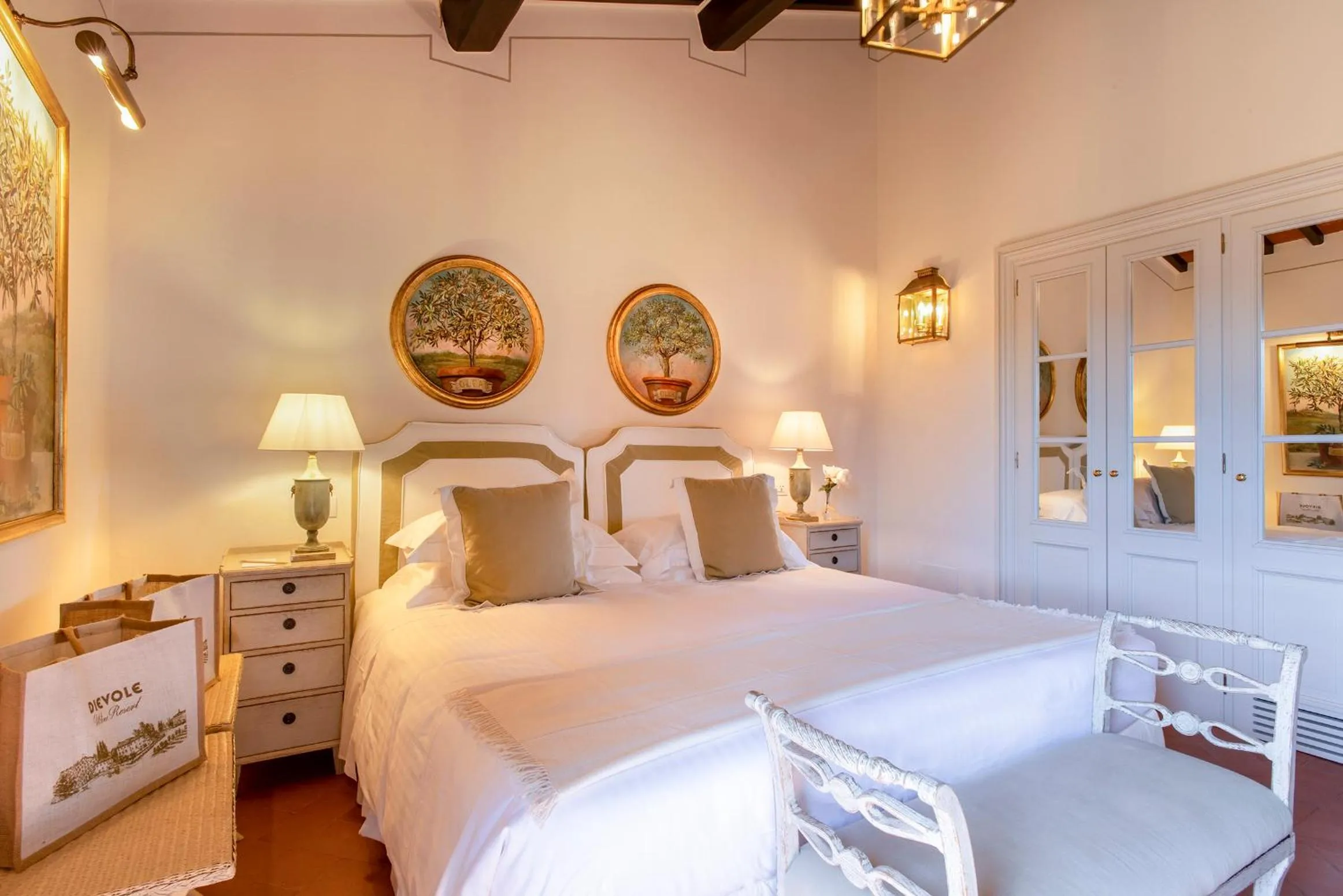 Bedroom, Bed in Wine Resort Dievole