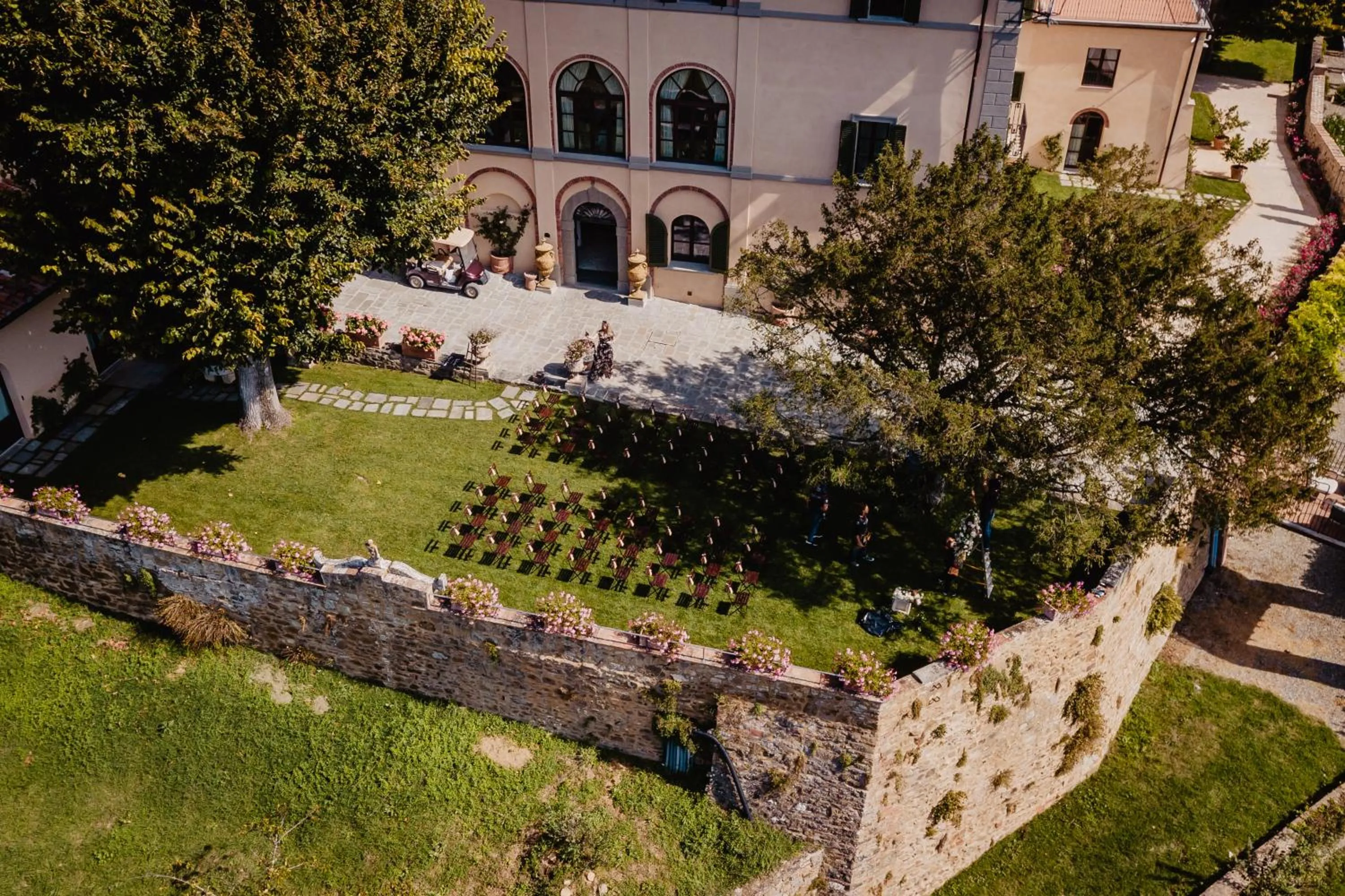 Garden in Wine Resort Dievole