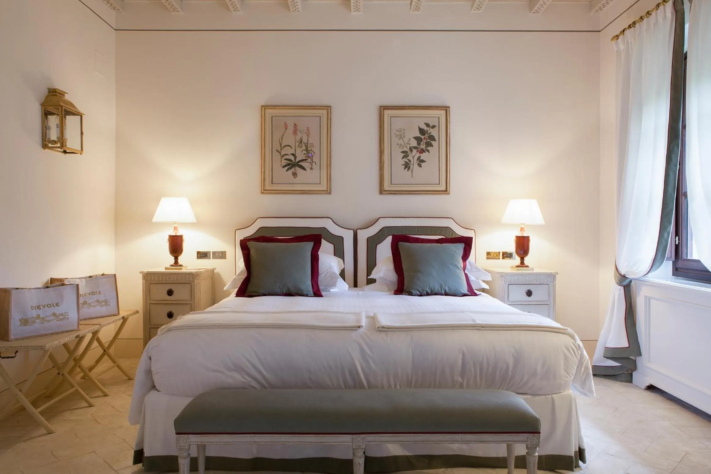 Bed in Wine Resort Dievole