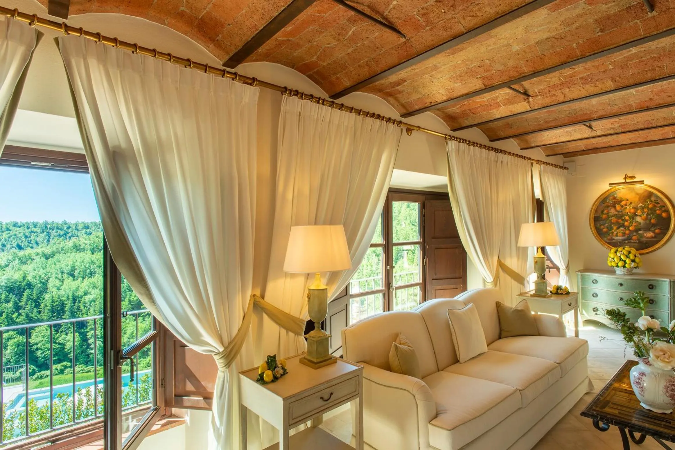 View (from property/room) in Wine Resort Dievole