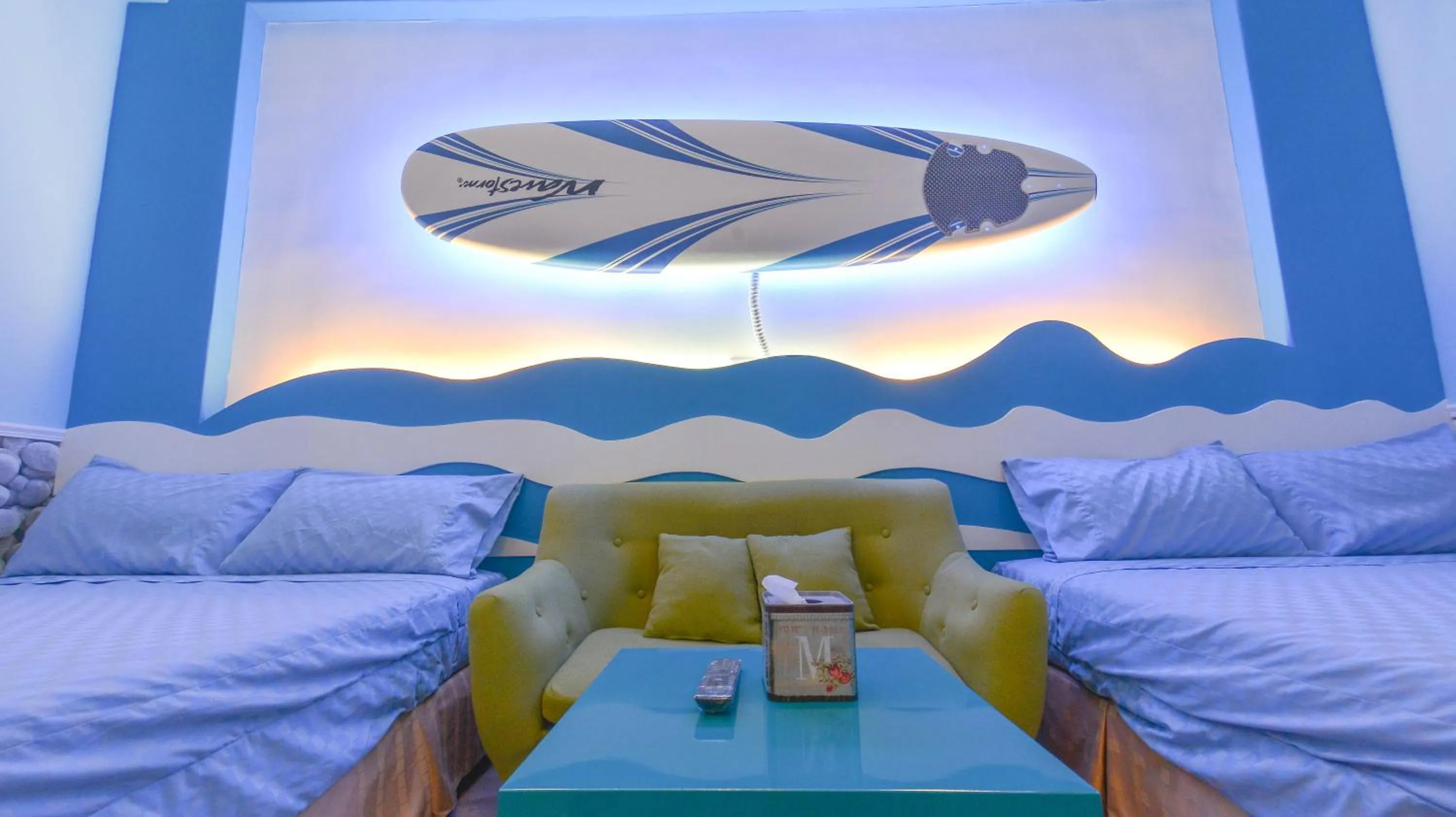 Photo of the whole room, Bed in Minsuku B&B