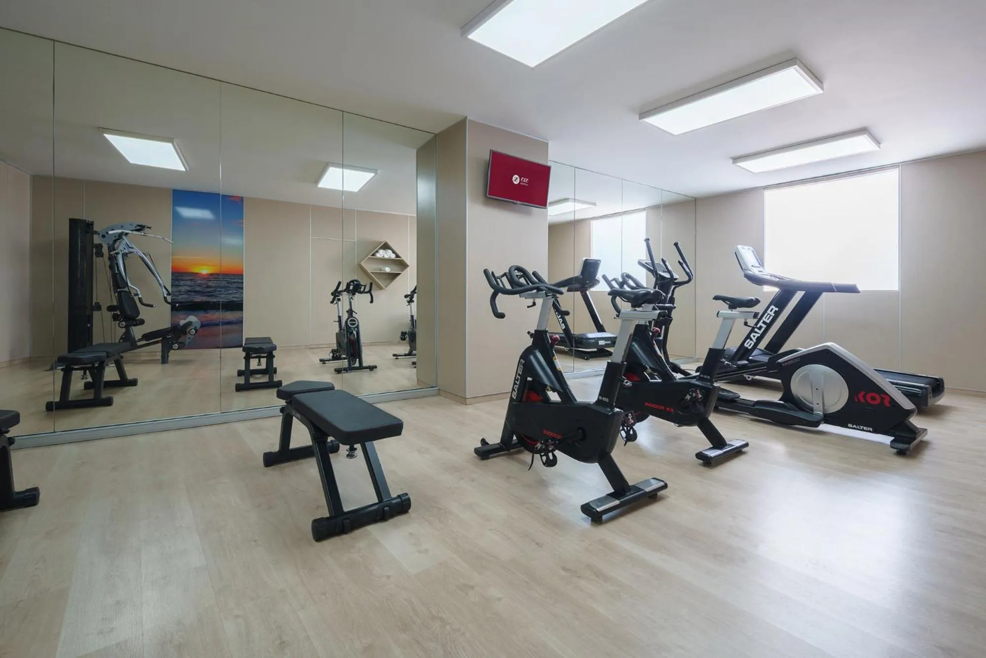 Fitness centre/facilities in Exe Almería Centro
