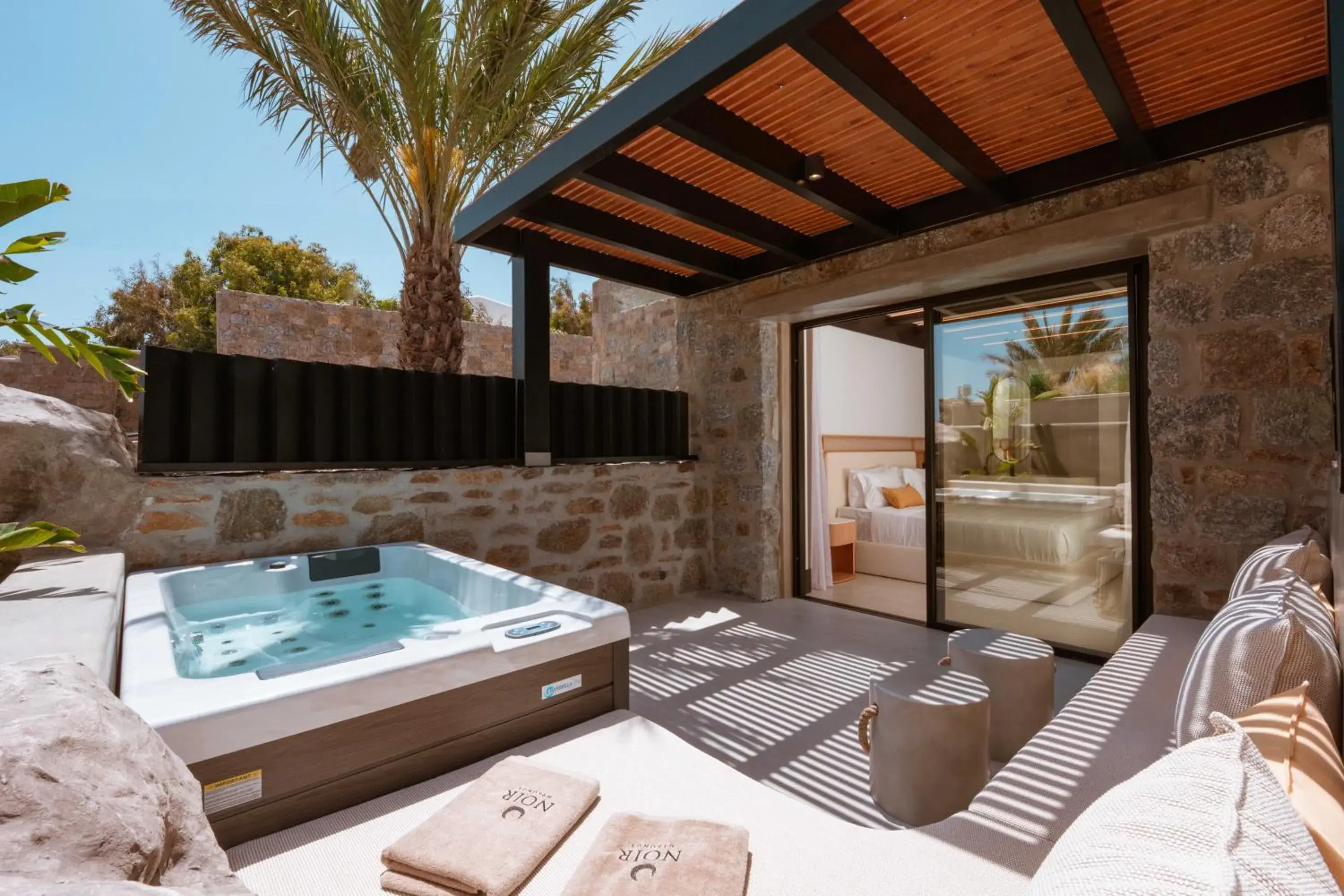 Junior Suite with Hot Tub in Noir Mykonos Junior Suite with Hot Tub in Noir Mykonos