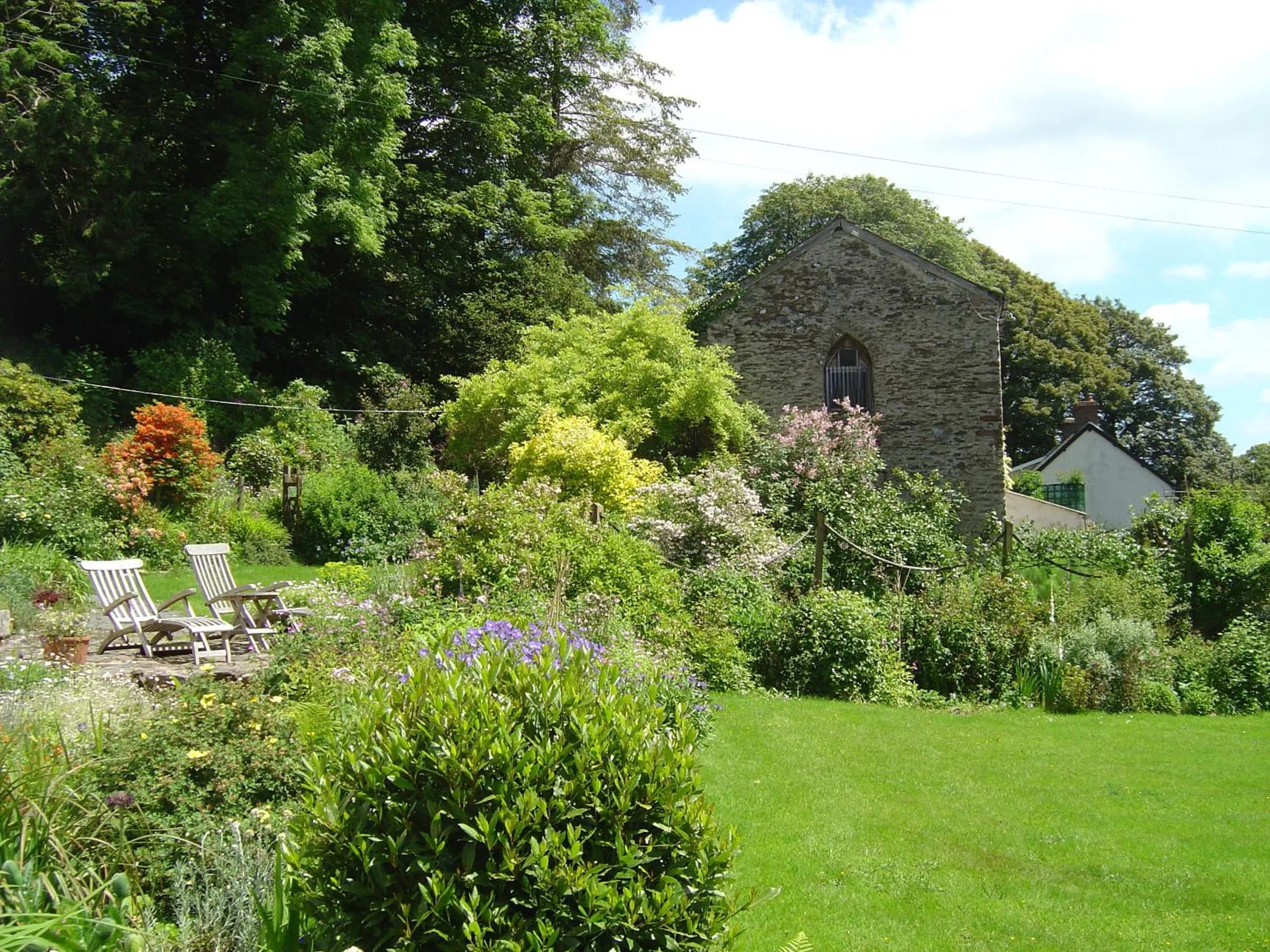 Garden in Edgcott House