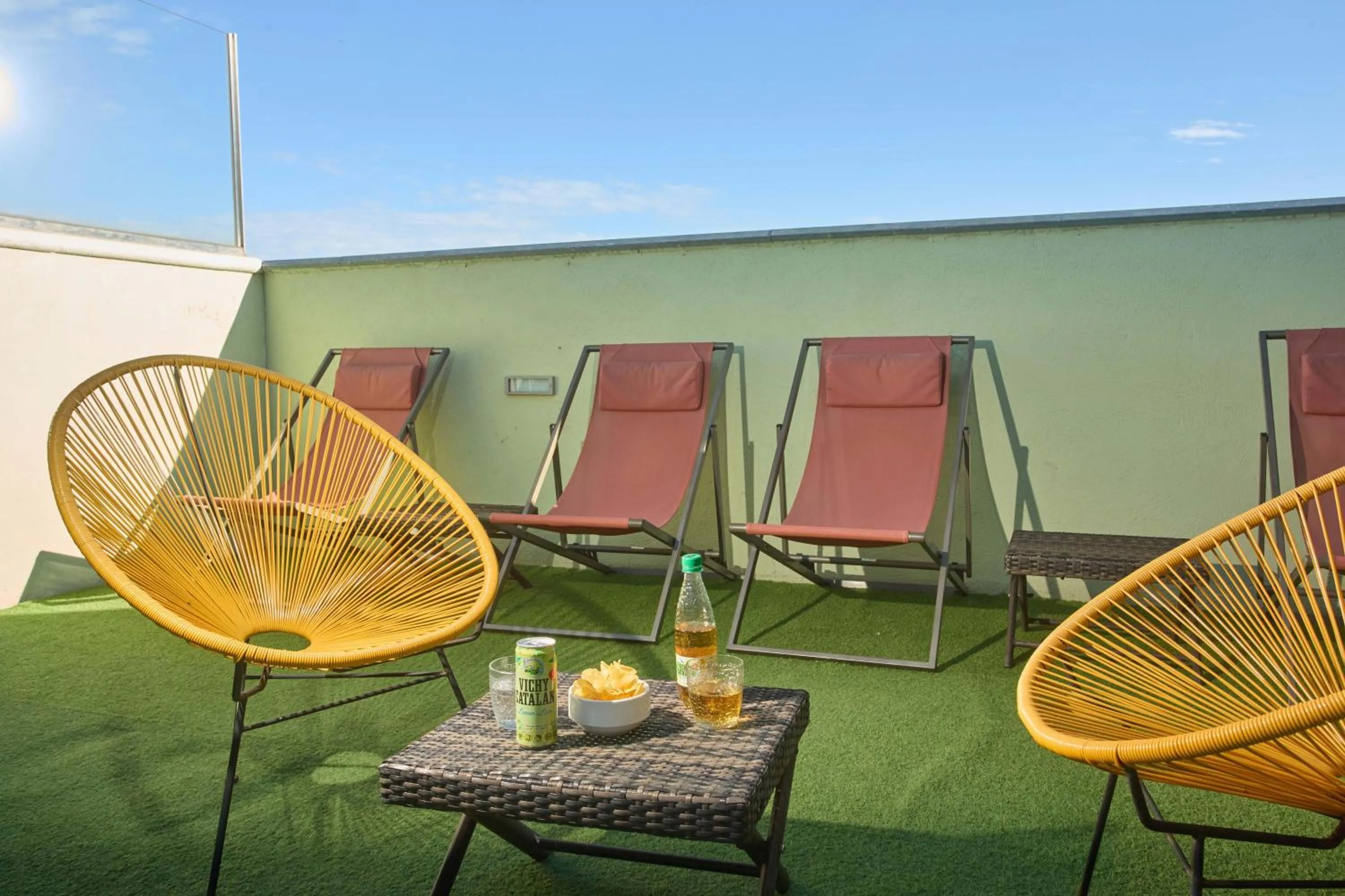 Balcony/Terrace in 1881 Barcelona Gran Rosellon Hotel