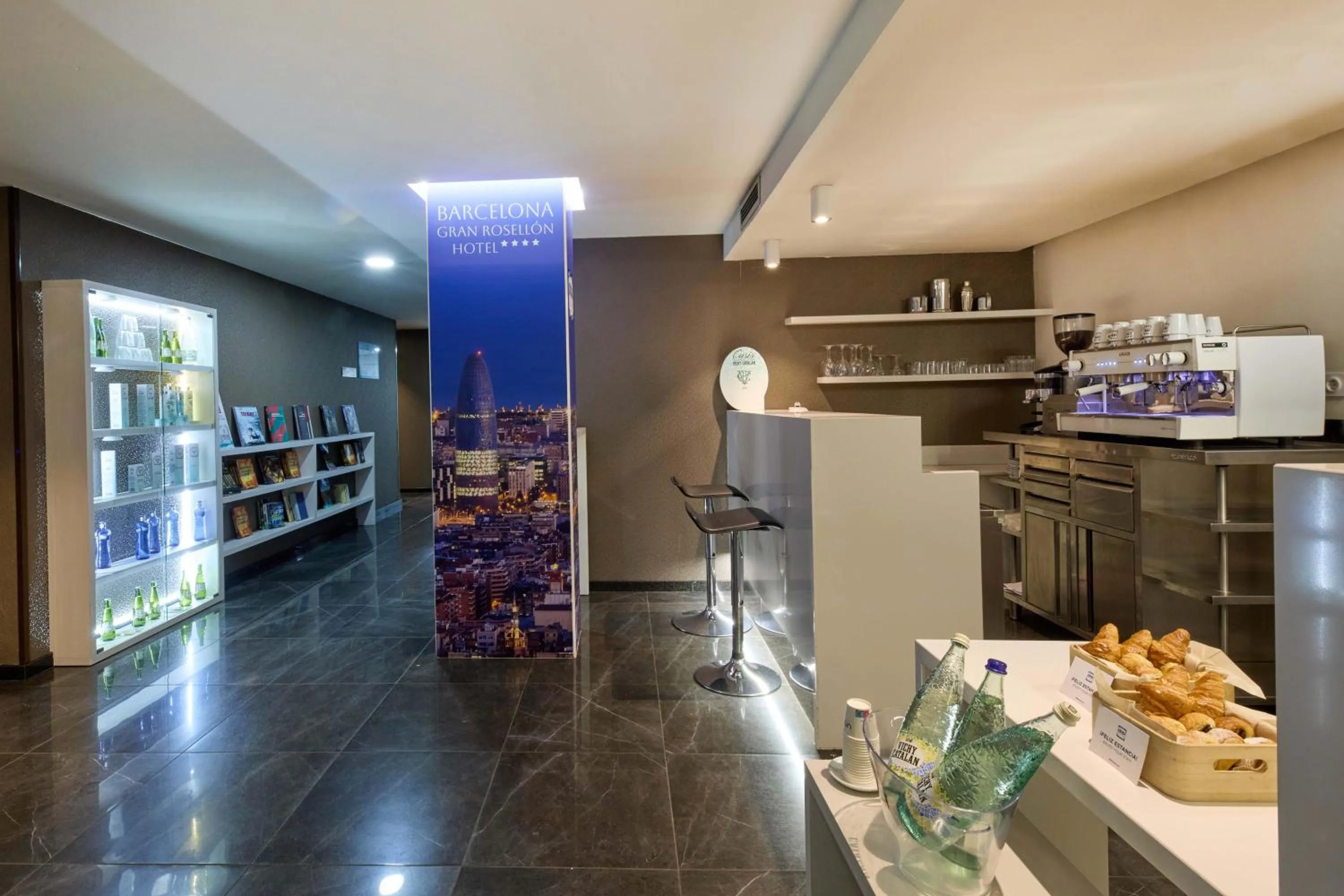 Lobby or reception in 1881 Barcelona Gran Rosellon Hotel