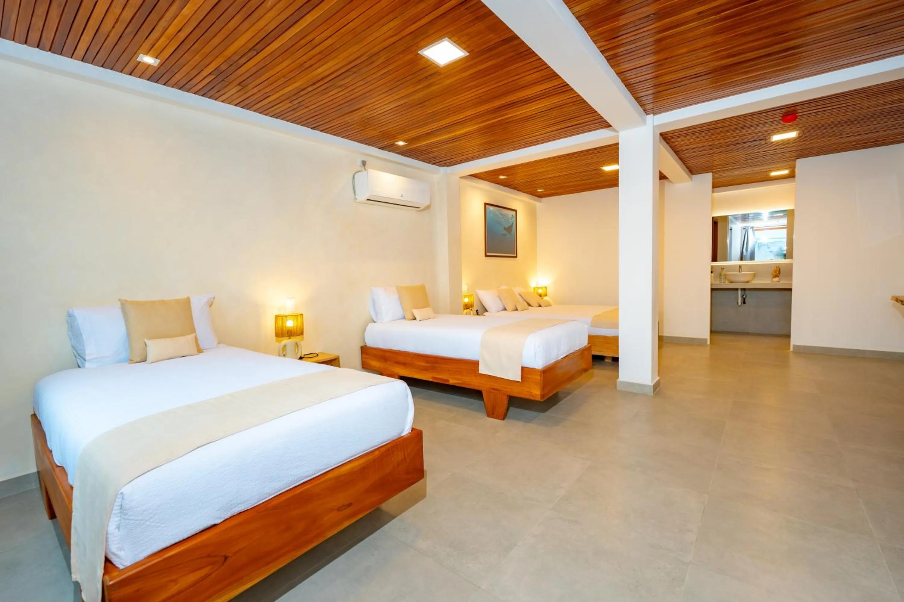 Bed in El Barranco Galapagos