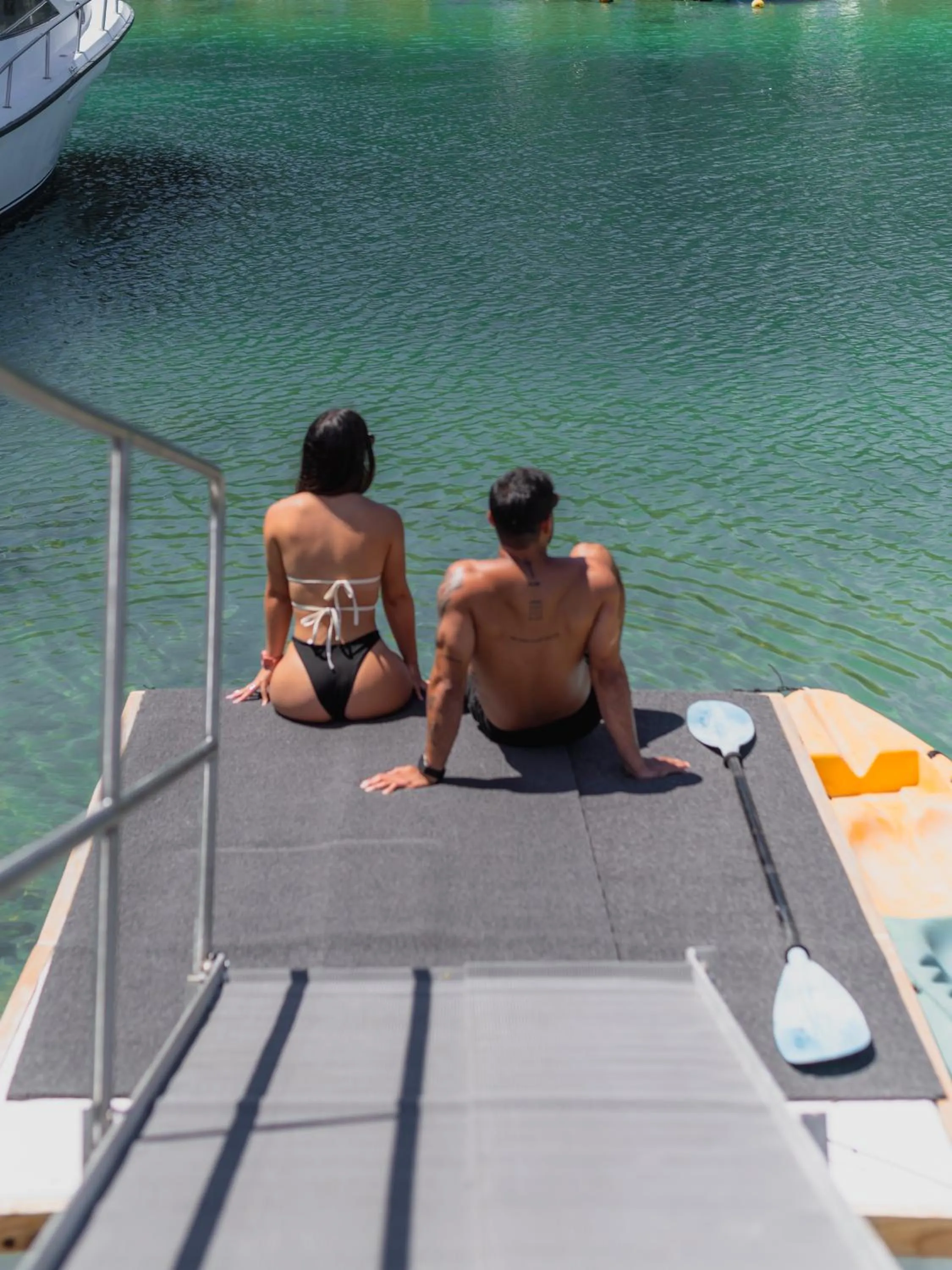 Natural landscape in El Barranco Galapagos
