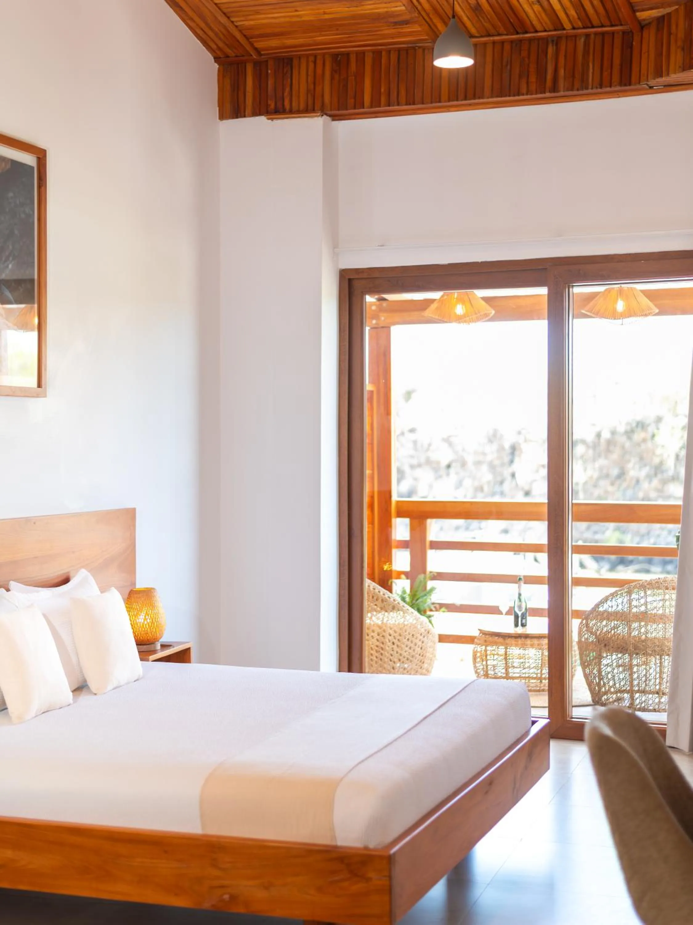 Bed in El Barranco Galapagos