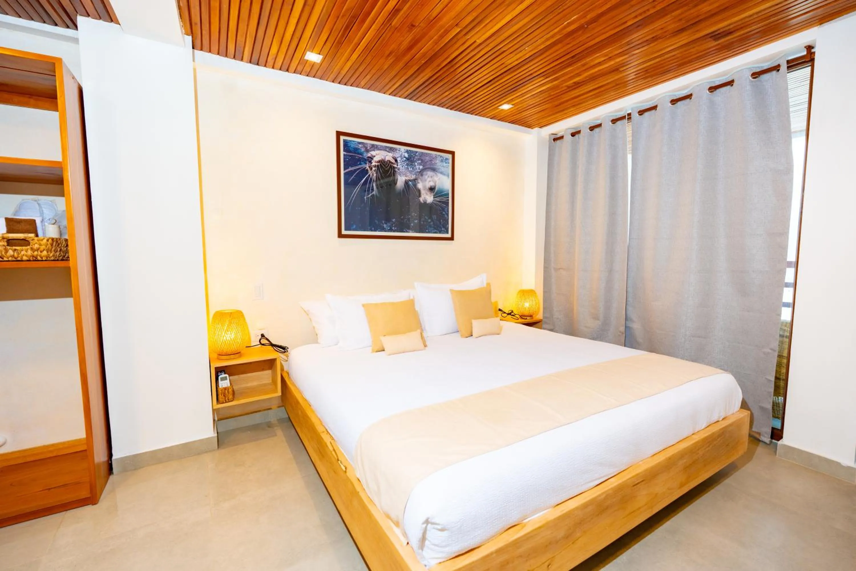 Bed in El Barranco Galapagos