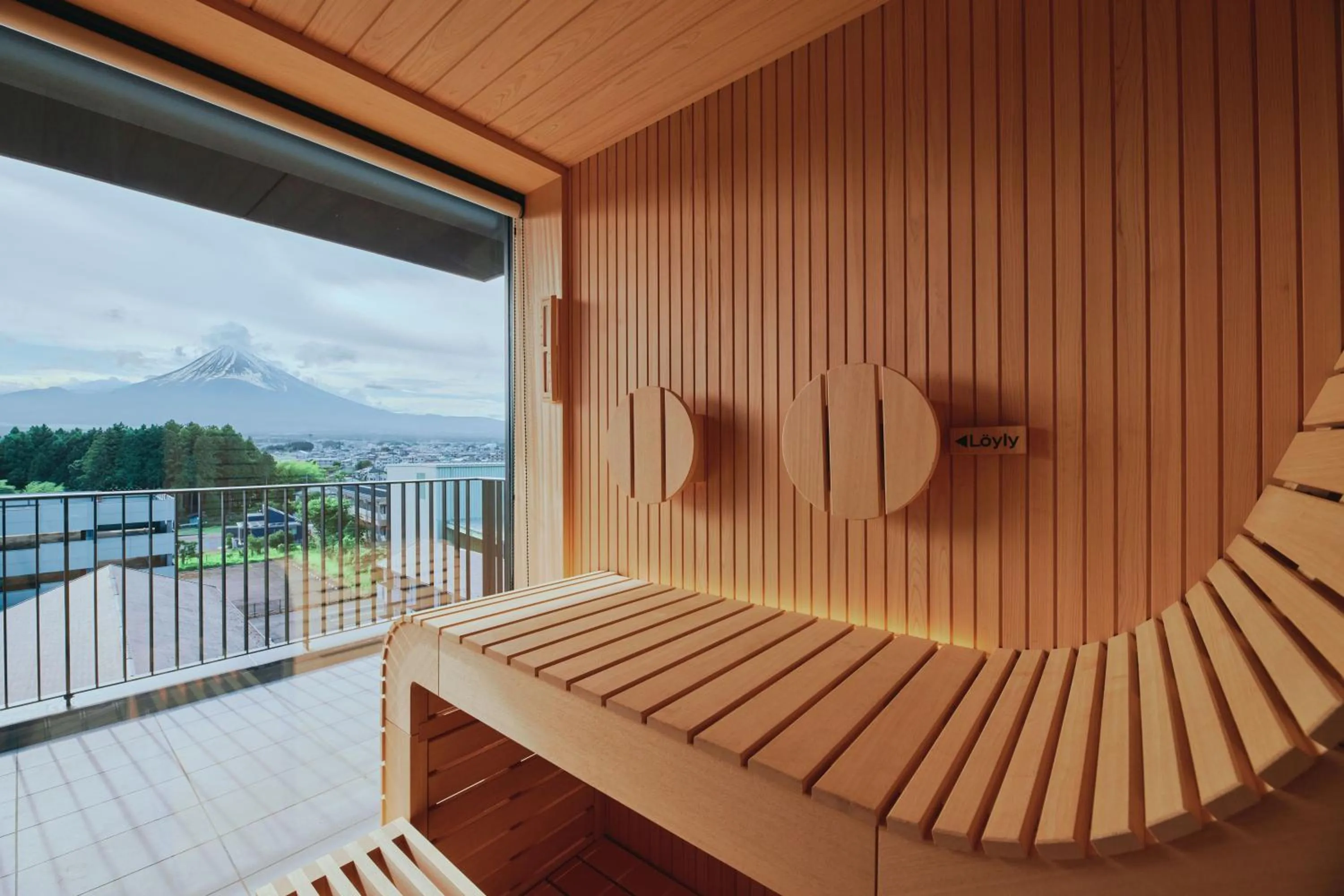 Sauna in edit x seven FUJI GOTEMBA
