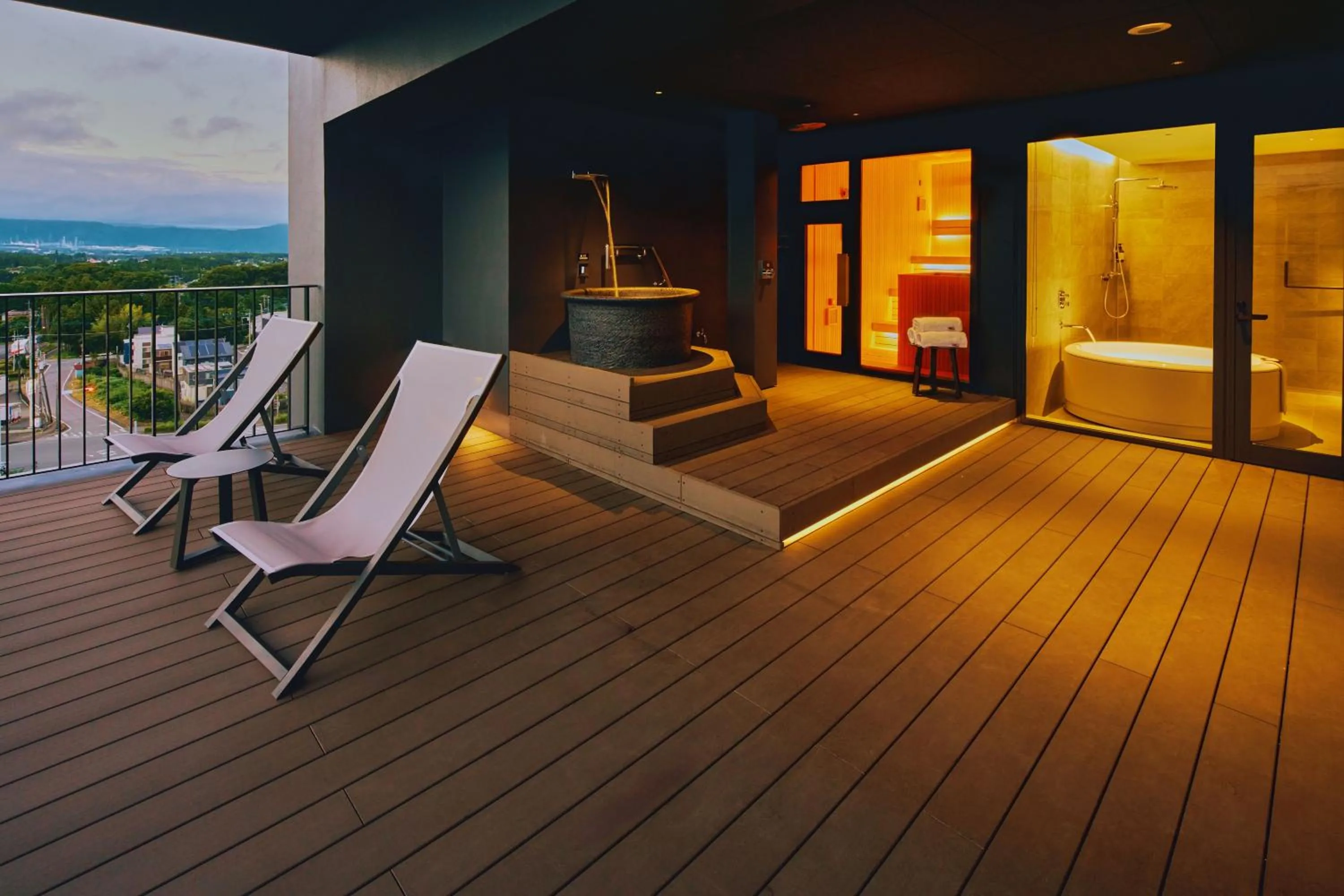 Balcony/Terrace in edit x seven FUJI GOTEMBA