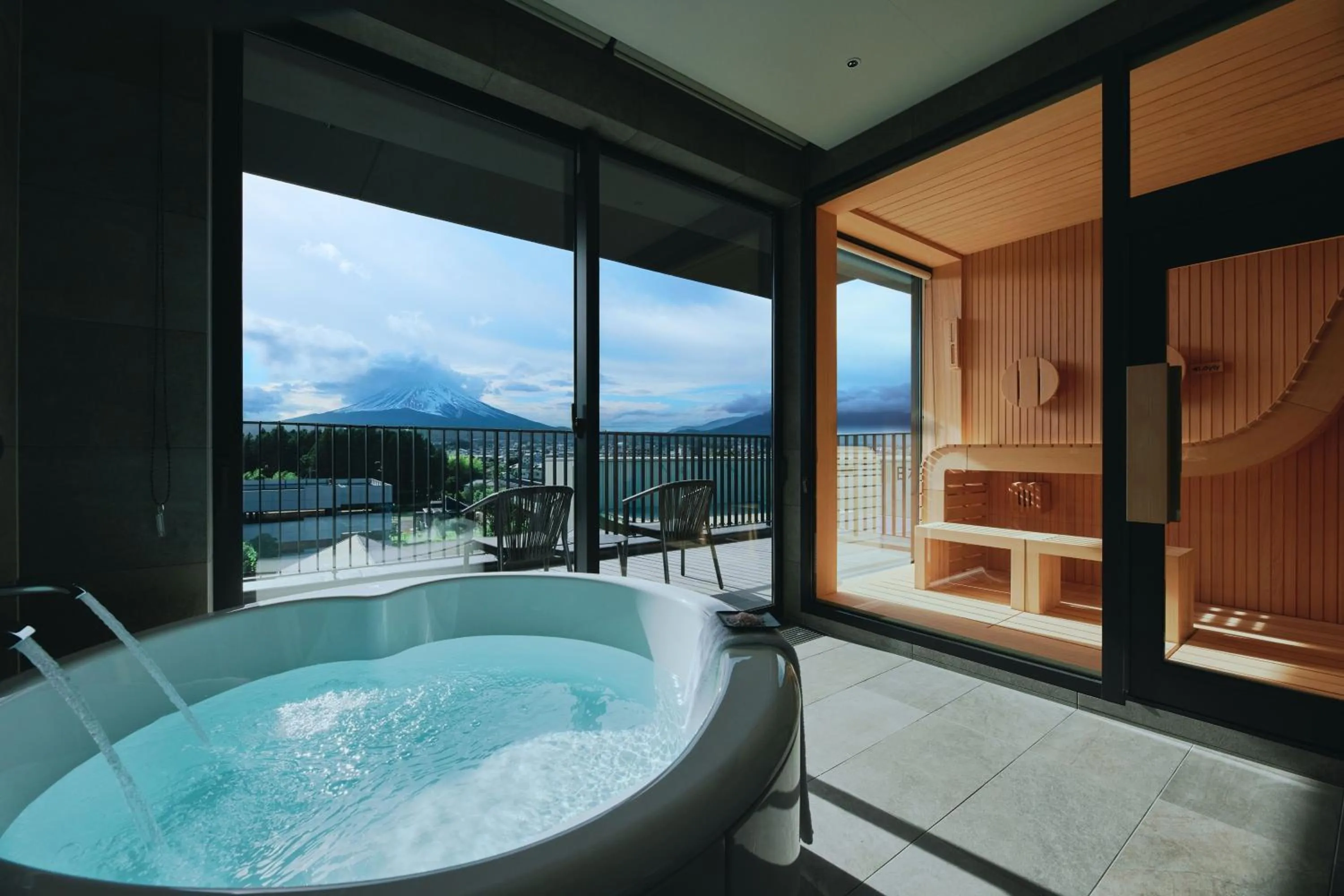 Sauna in edit x seven FUJI GOTEMBA