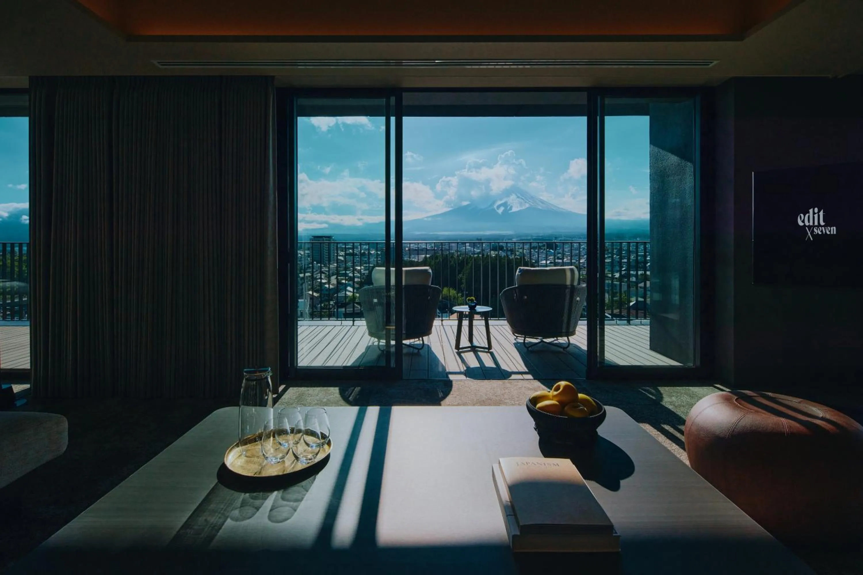 Living room in edit x seven FUJI GOTEMBA