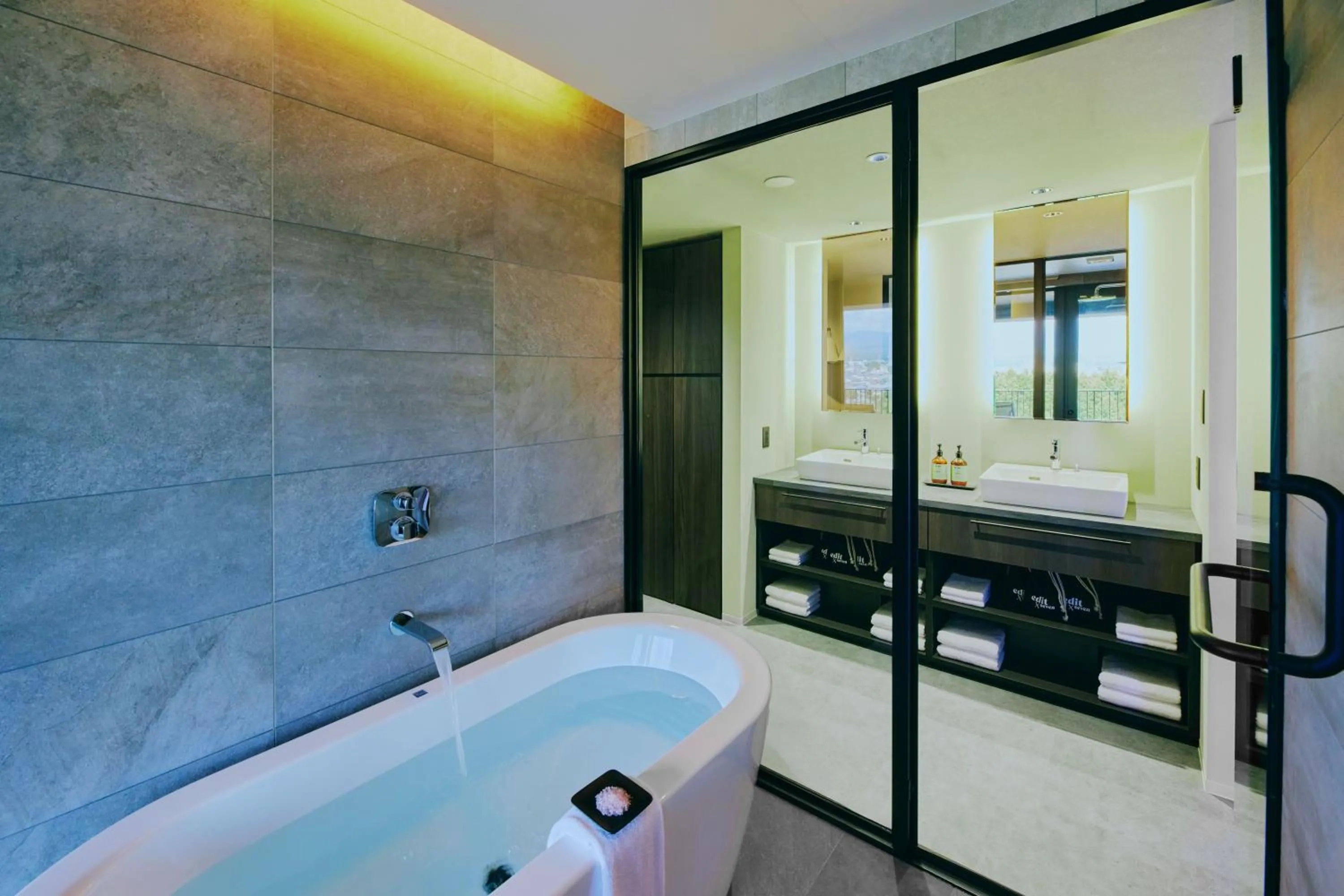 Bathroom in edit x seven FUJI GOTEMBA