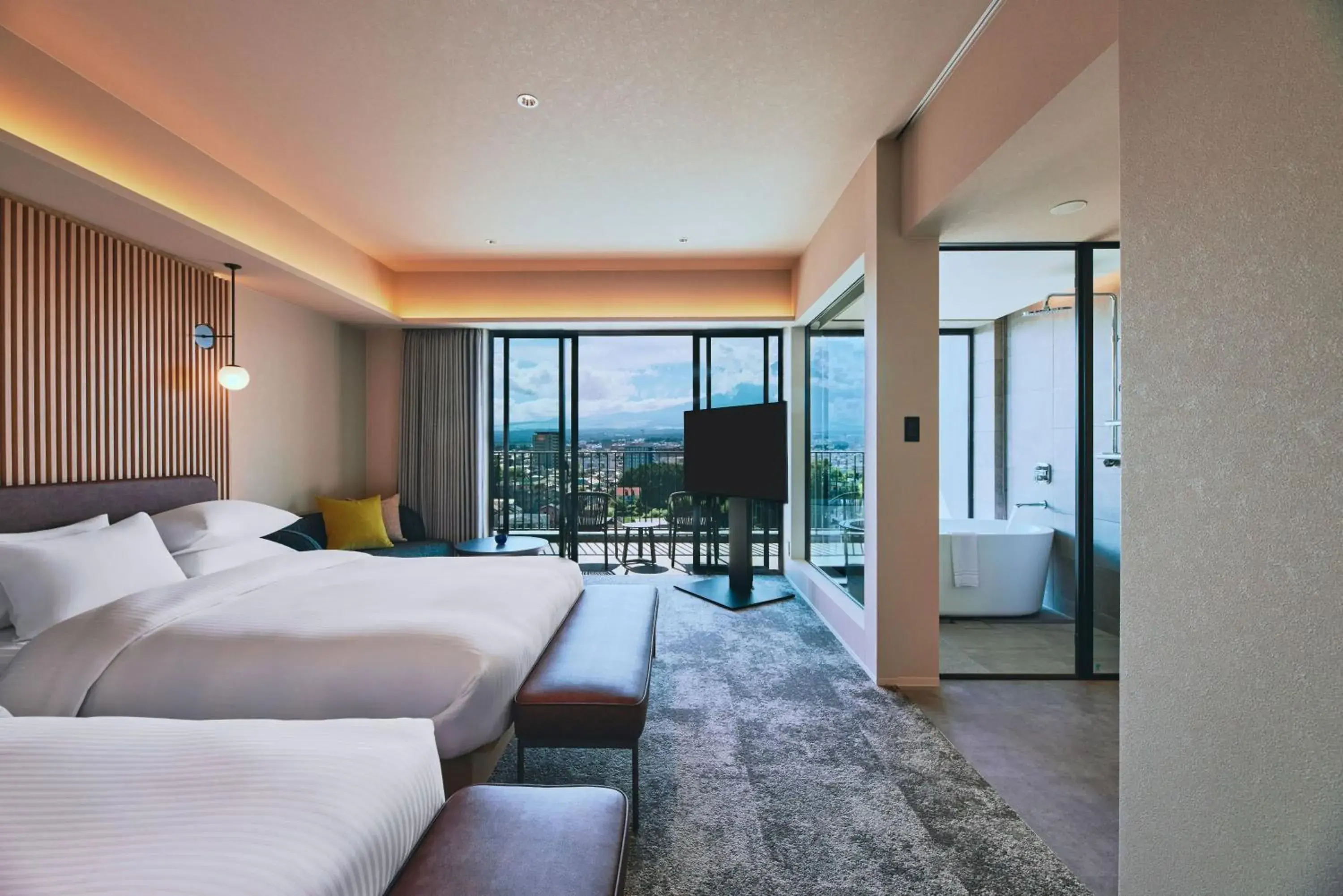 Twin with Mt. Fuji View in edit x seven FUJI GOTEMBA Twin with Mt. Fuji View in edit x seven FUJI GOTEMBA