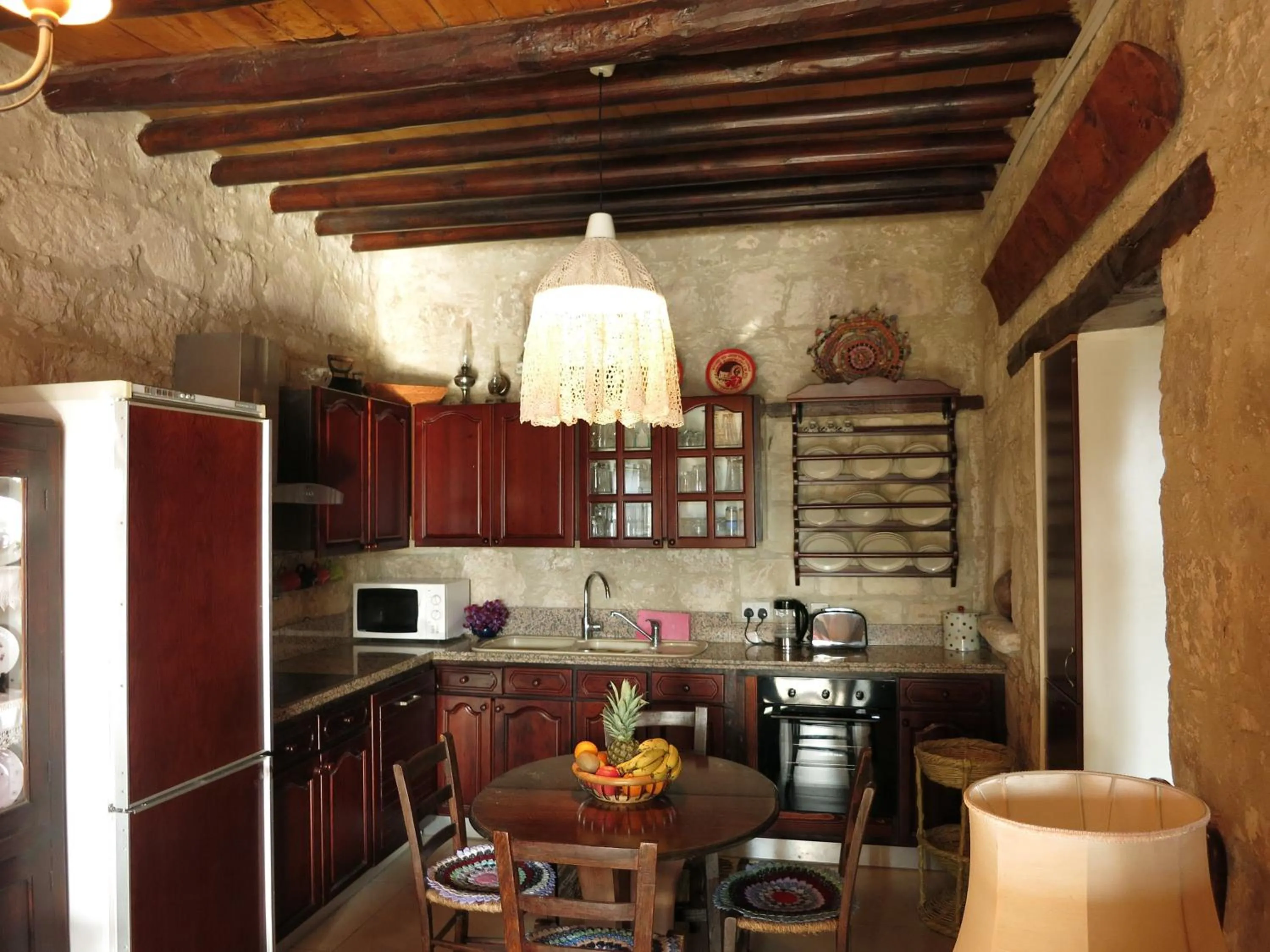 Living room in Simona Stone House
