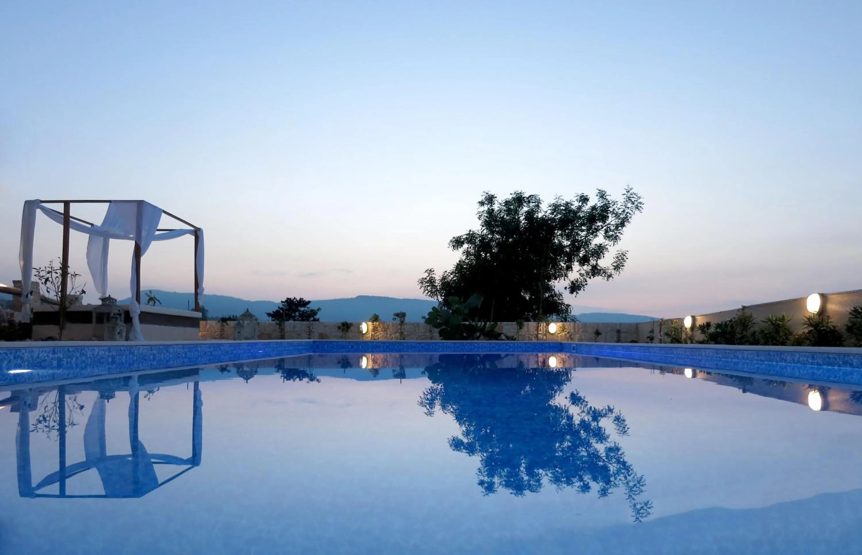 Swimming pool in Simona Stone House
