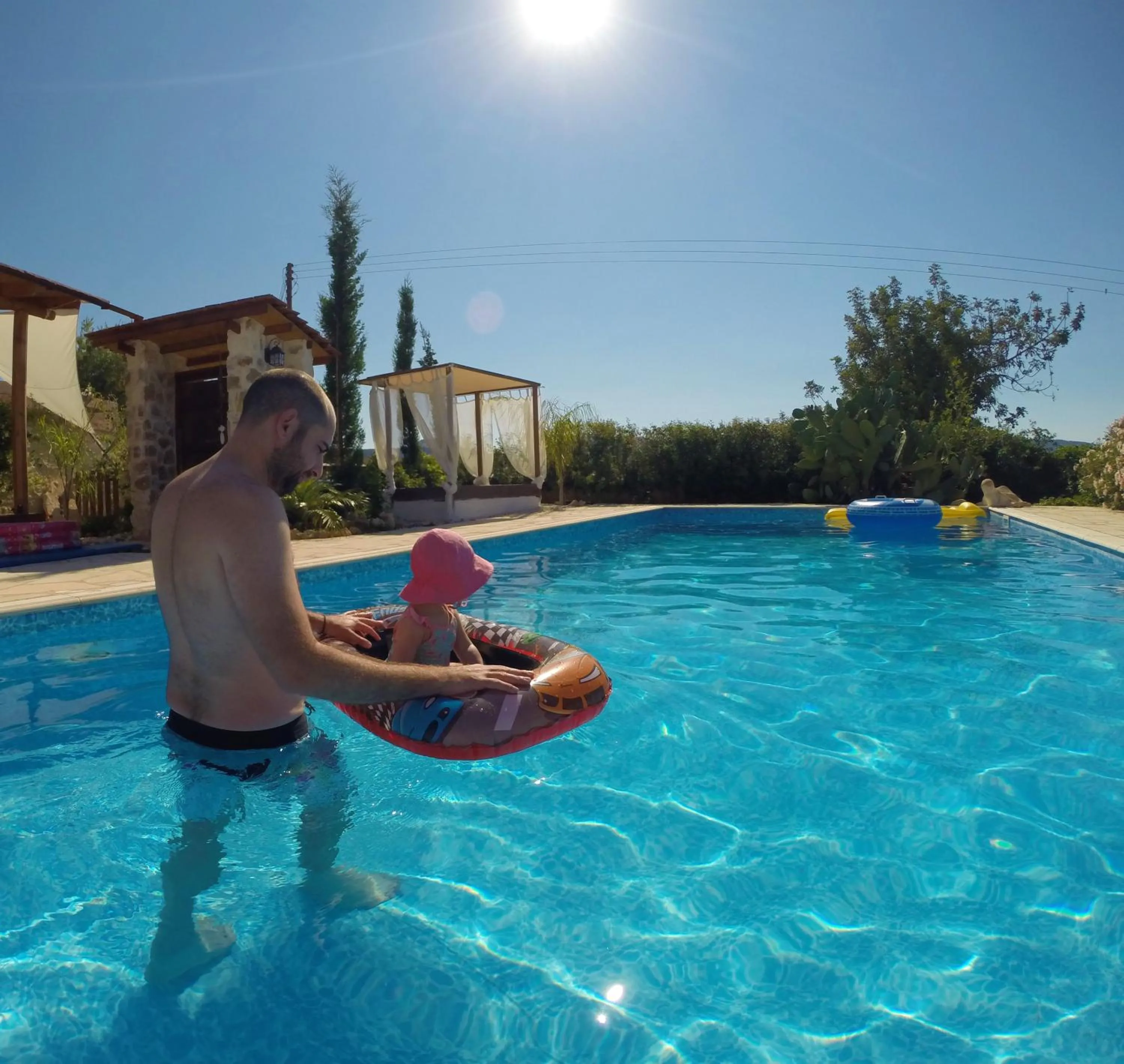 Swimming pool in Simona Stone House