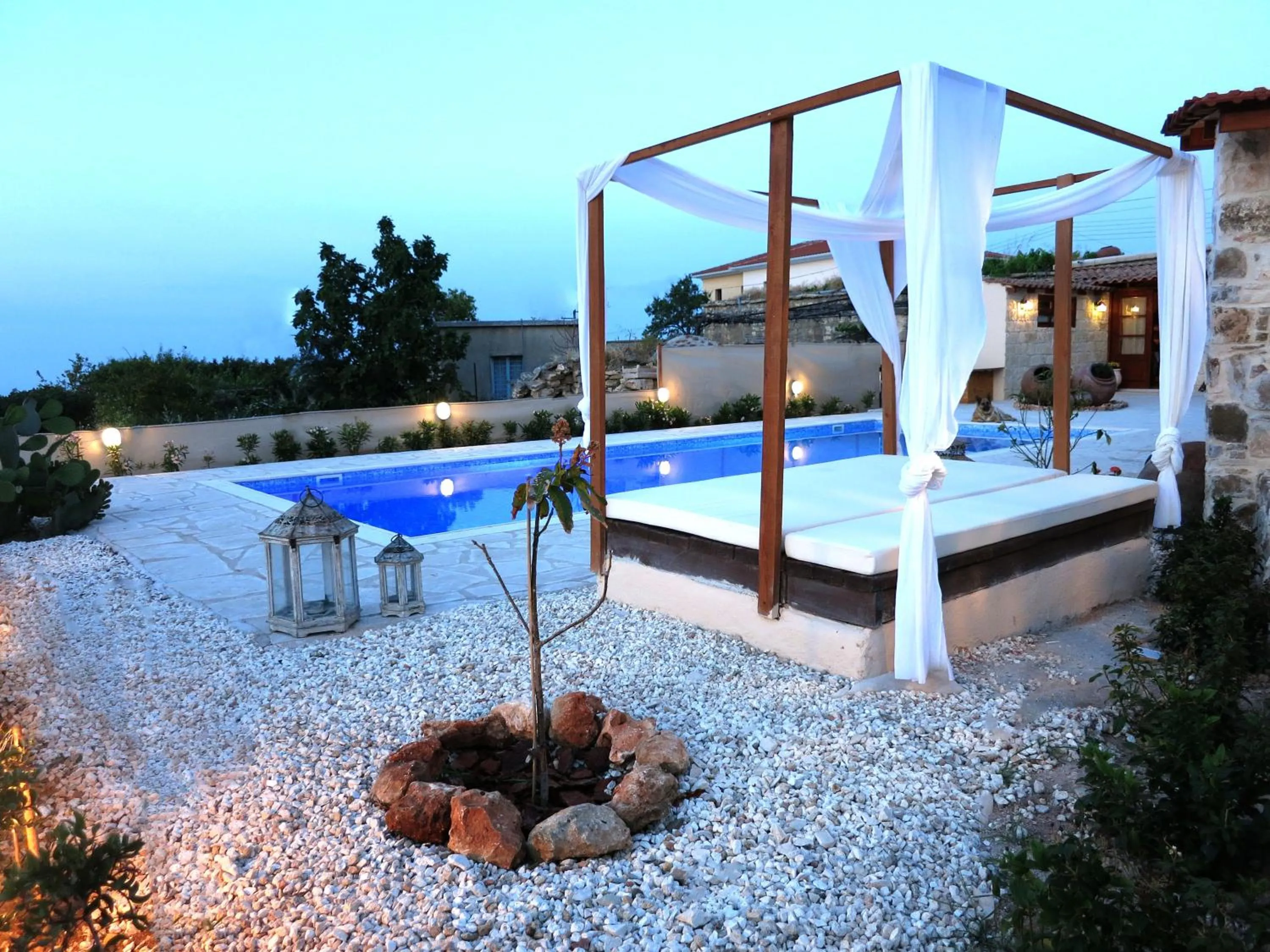 Patio in Simona Stone House