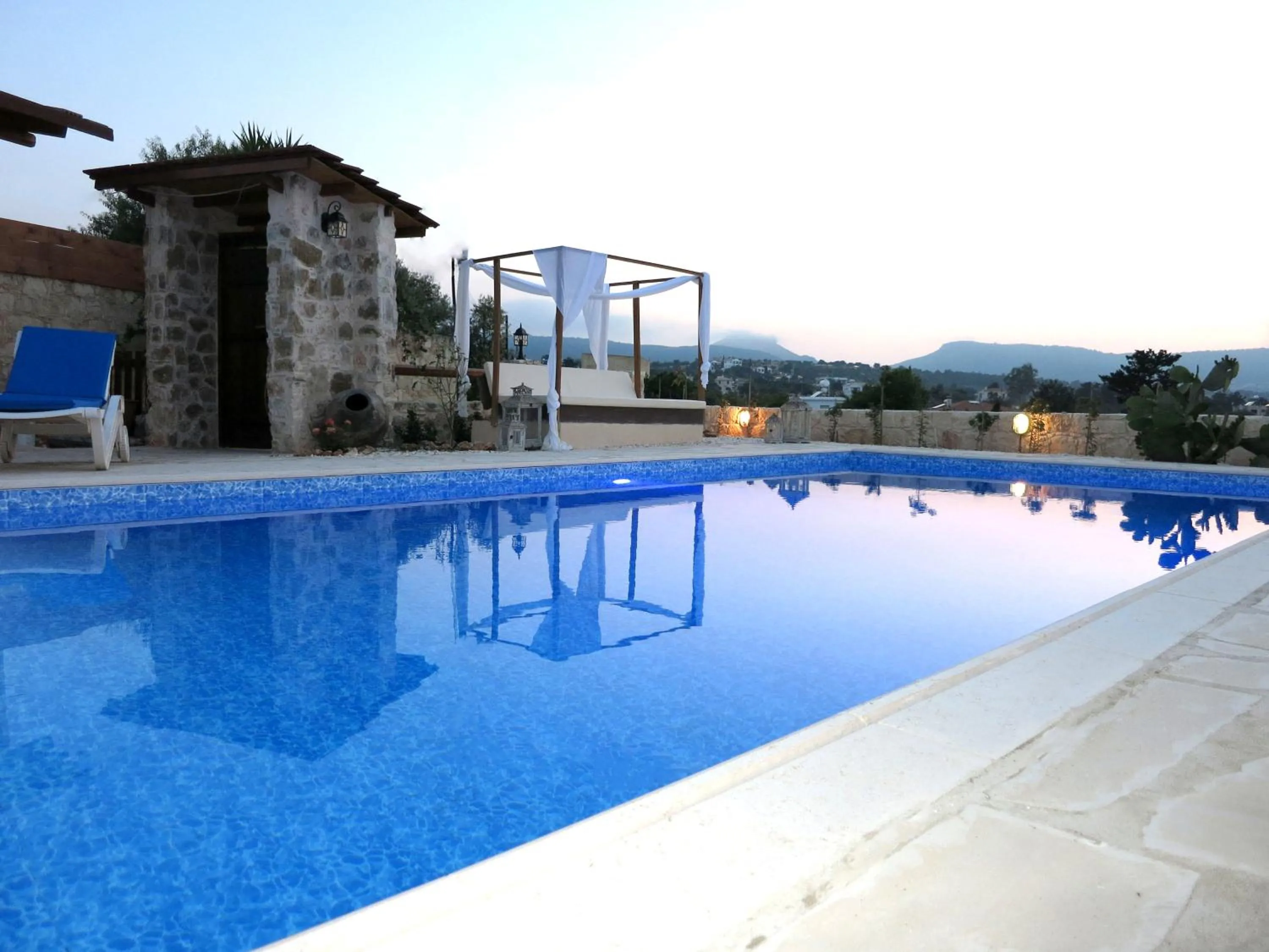 Swimming pool in Simona Stone House