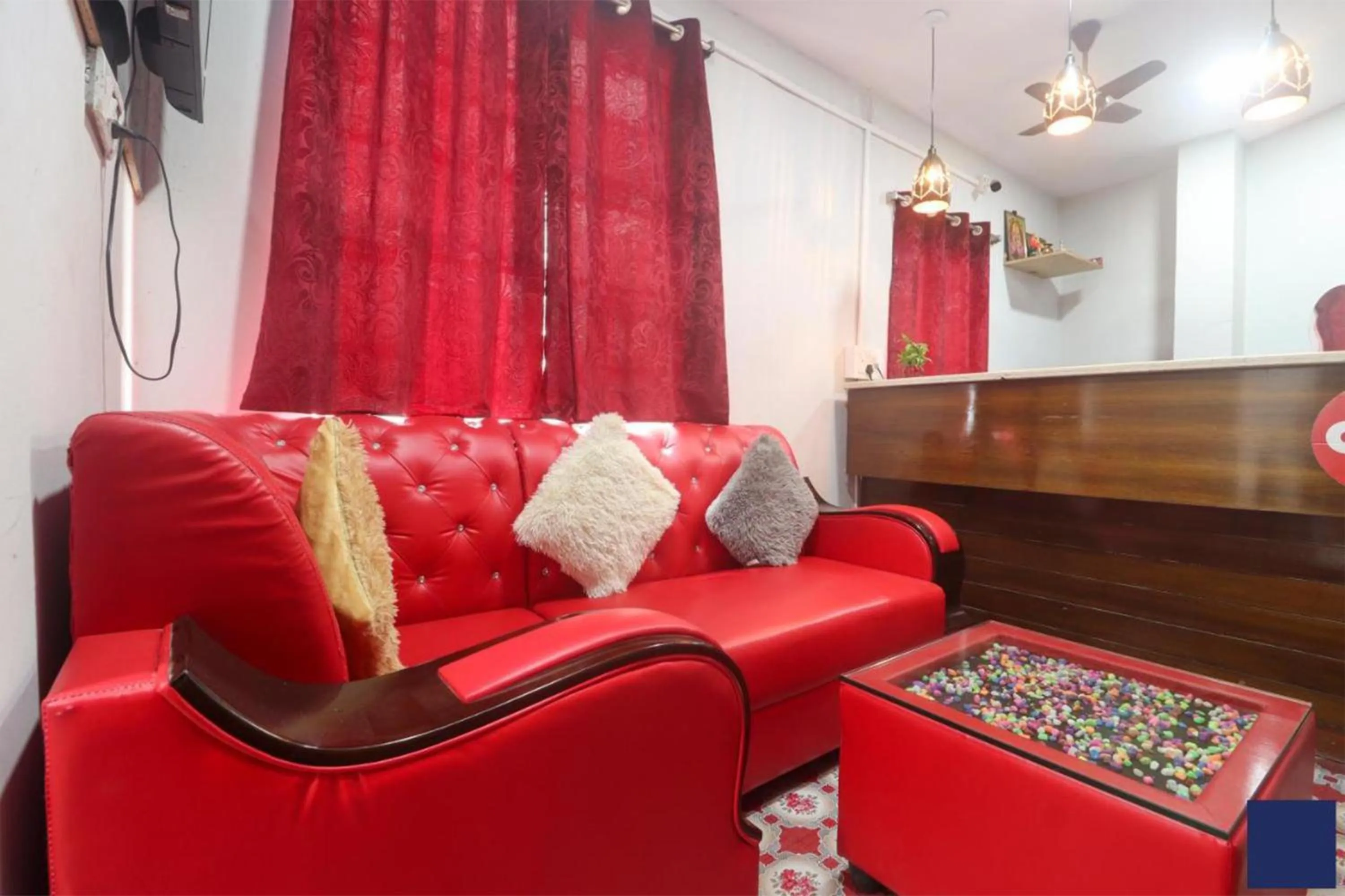 Seating area in The Galaxy Grand Hotel