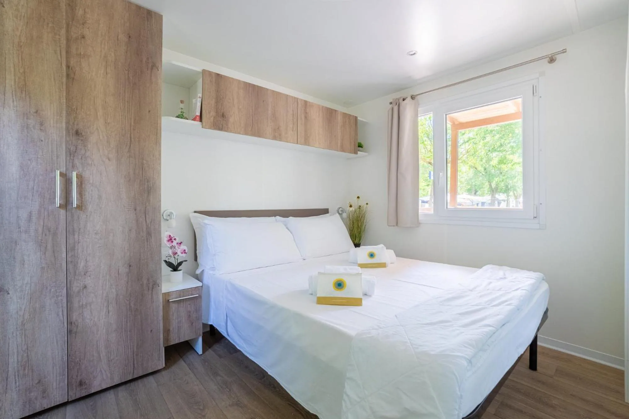 Bed in Club del Sole Adriatico Cervia Easy Camping Village